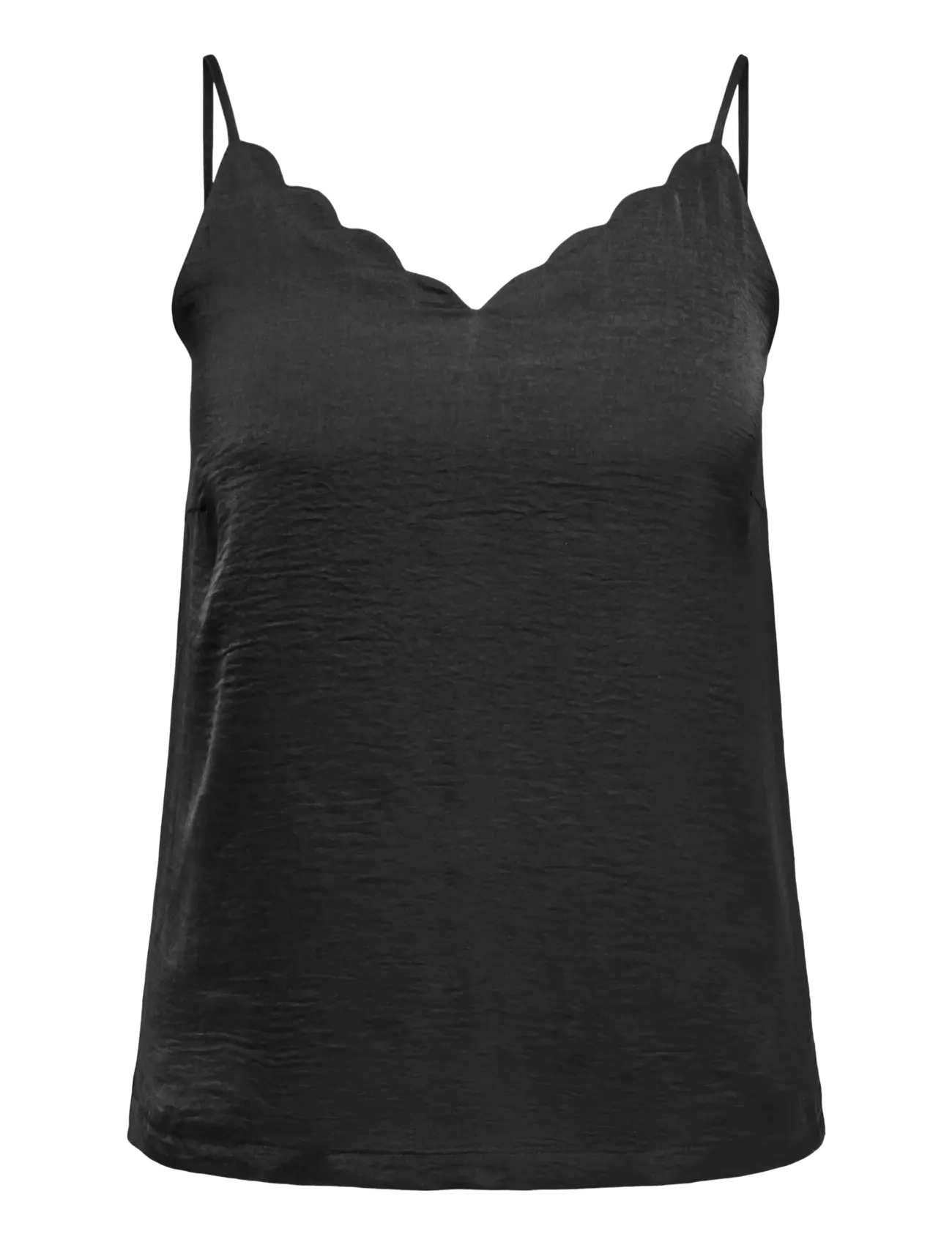 ONLY Carmakoma CARDEBBIE SINGLET WVN NOOS - ONLY Carmakoma - BLACK / black