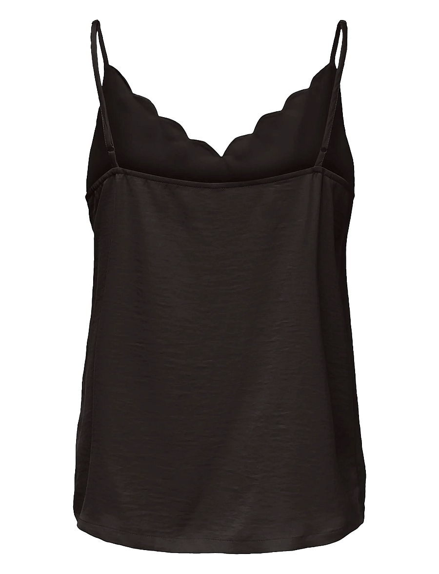 ONLY Carmakoma - CARDEBBIE SINGLET WVN NOOS - Ärmellose tops - chocolate torte - 2