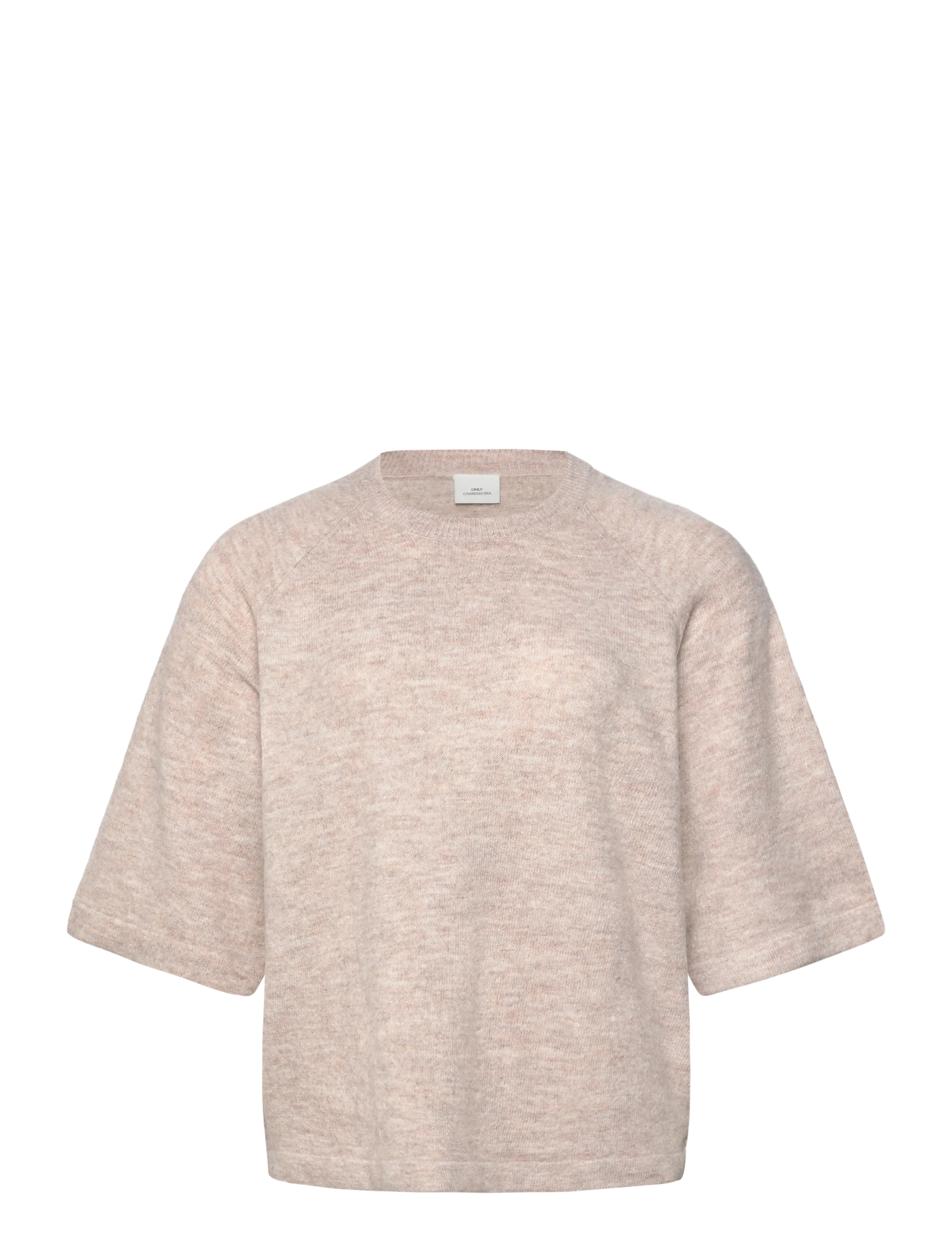 ONLY Carmakoma CARSIMONI 3/4 PULLOVER KNT NOOS - Tøj - PUMICE STONE / beige