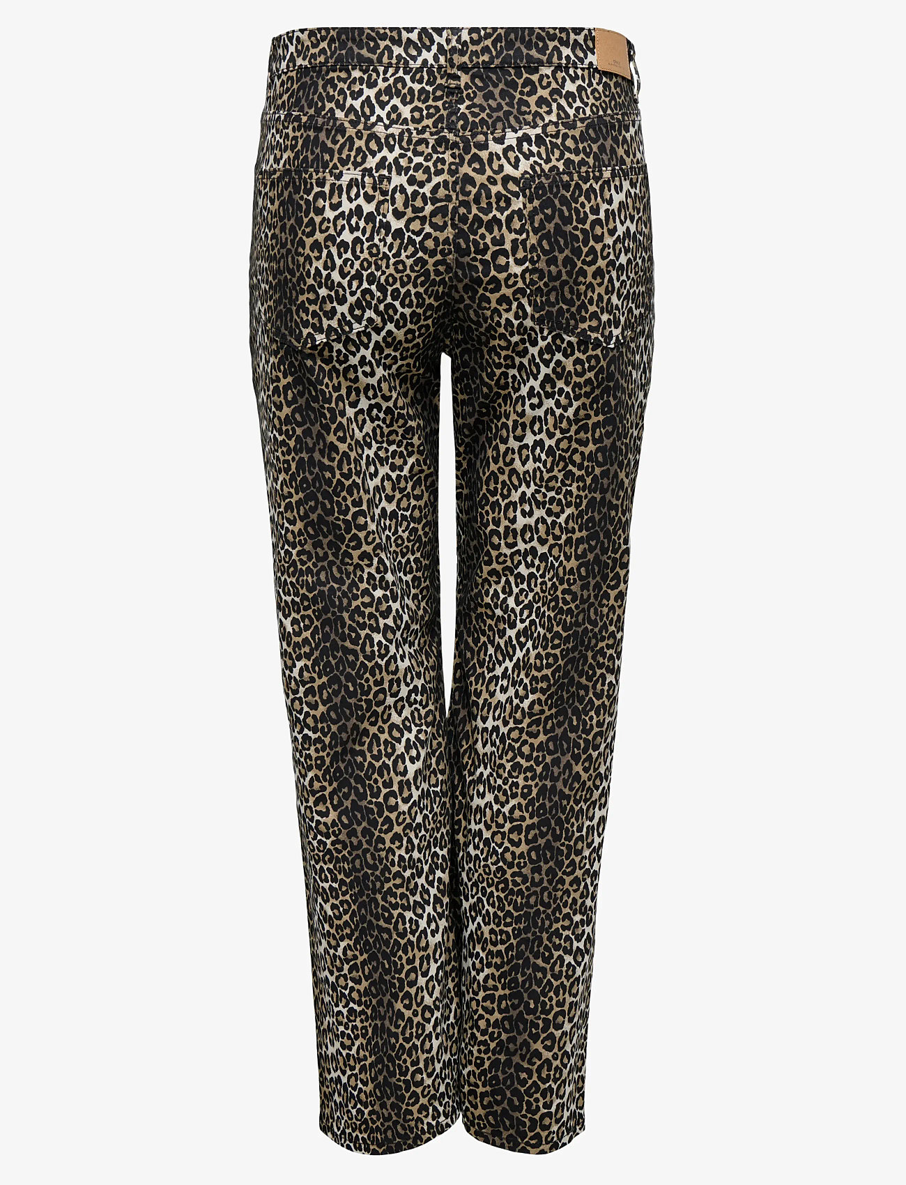 ONLY Carmakoma - CARMADISON HW WIDE AOP LONG PNT - wide leg trousers - black - 2