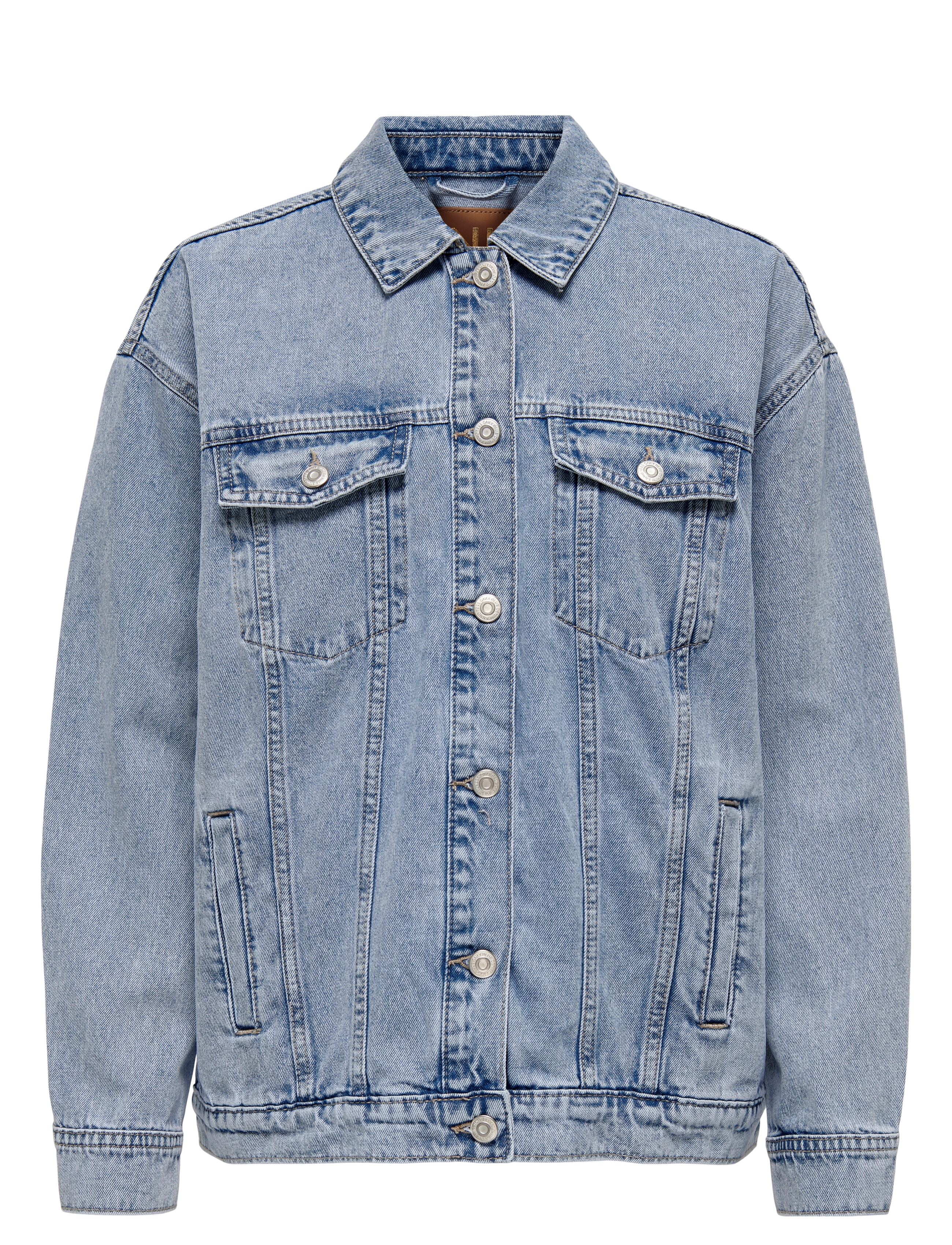 CAROCEAN L/S OVERSIZE JKT DNM NOOS - LIGHT BLUE DENIM