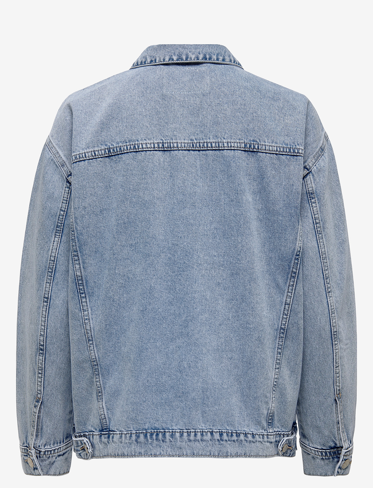 ONLY Carmakoma - CAROCEAN L/S OVERSIZE JKT DNM NOOS - jeansjackor - light blue denim - 2