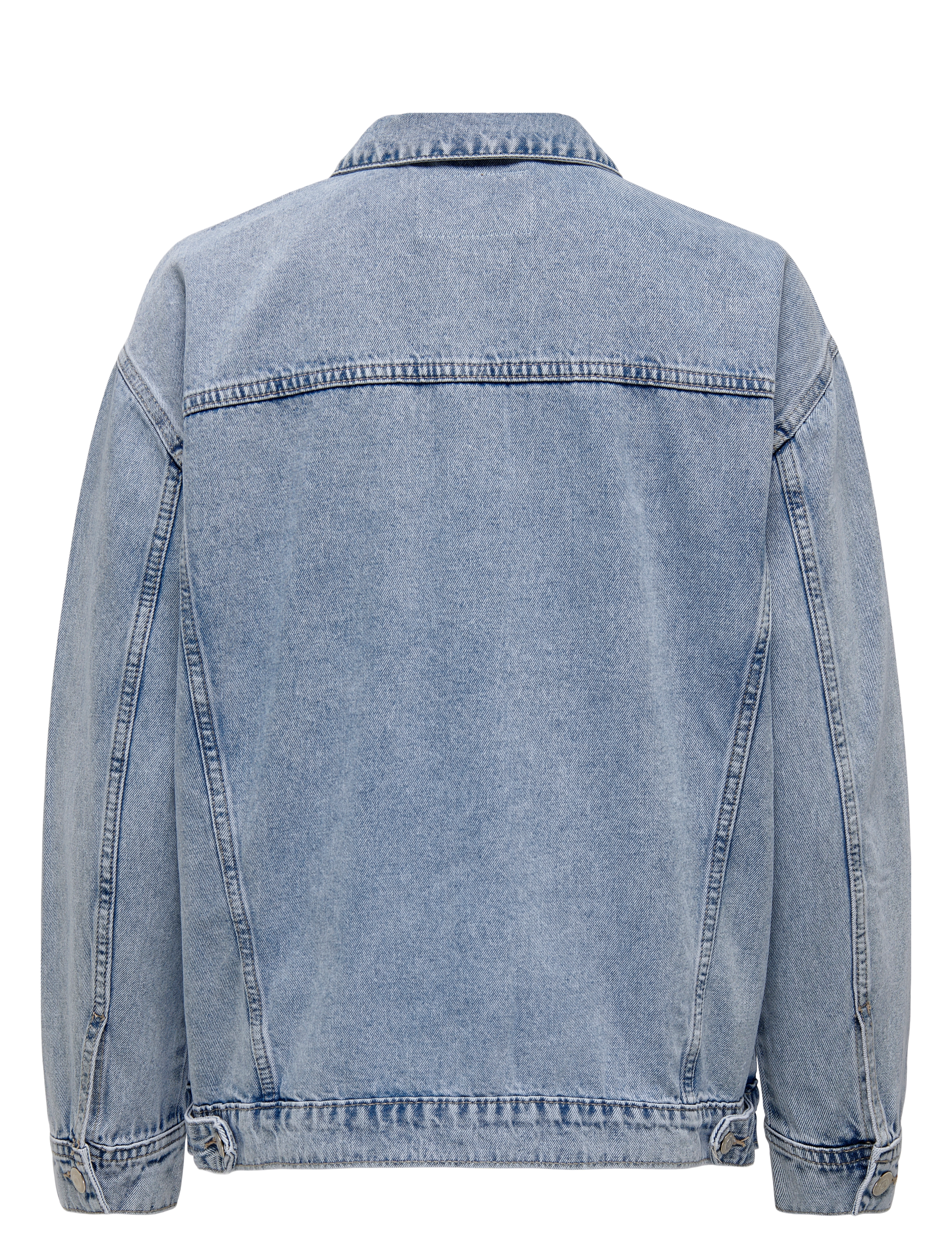 ONLY Carmakoma - CAROCEAN L/S OVERSIZE JKT DNM NOOS - frühlingsjacken - light blue denim - 2