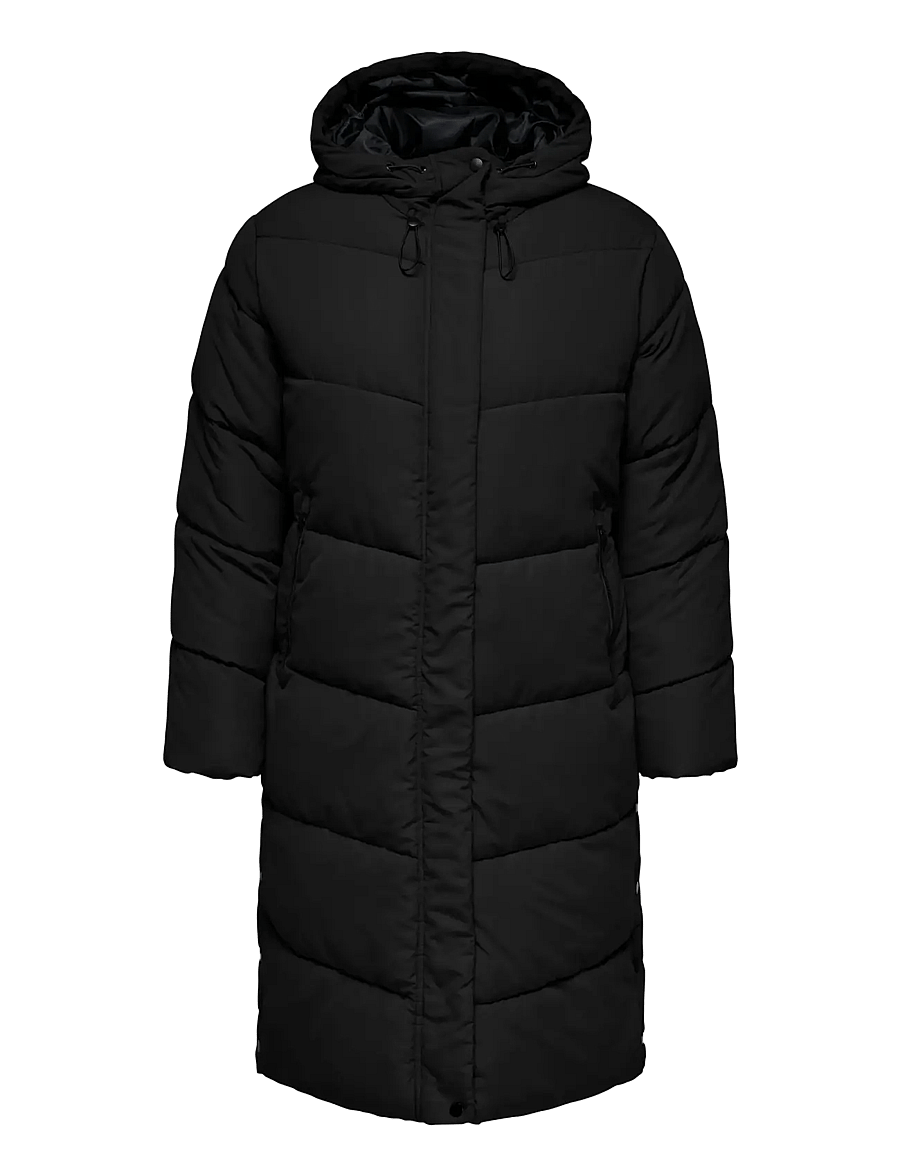 ONLY Carmakoma - CARMAGGI LIFE LONG PUFFER OTW - vinterjakker - black - 1