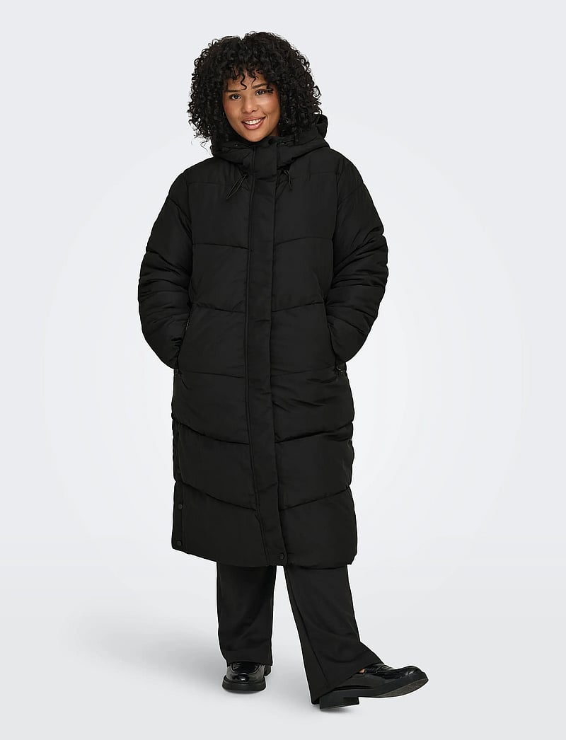 ONLY Carmakoma - CARMAGGI LIFE LONG PUFFER OTW - black - 0