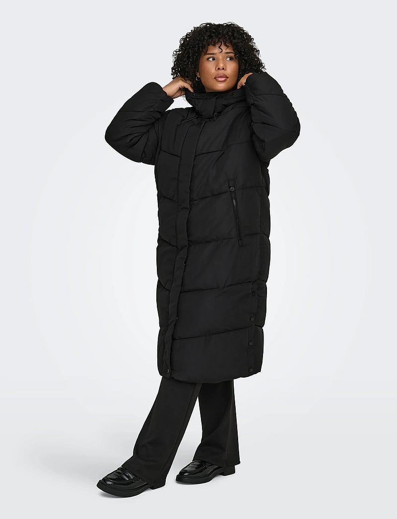 ONLY Carmakoma - CARMAGGI LIFE LONG PUFFER OTW - black - 4