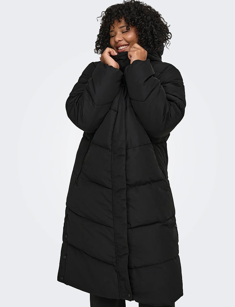 ONLY Carmakoma - CARMAGGI LIFE LONG PUFFER OTW - black - 5