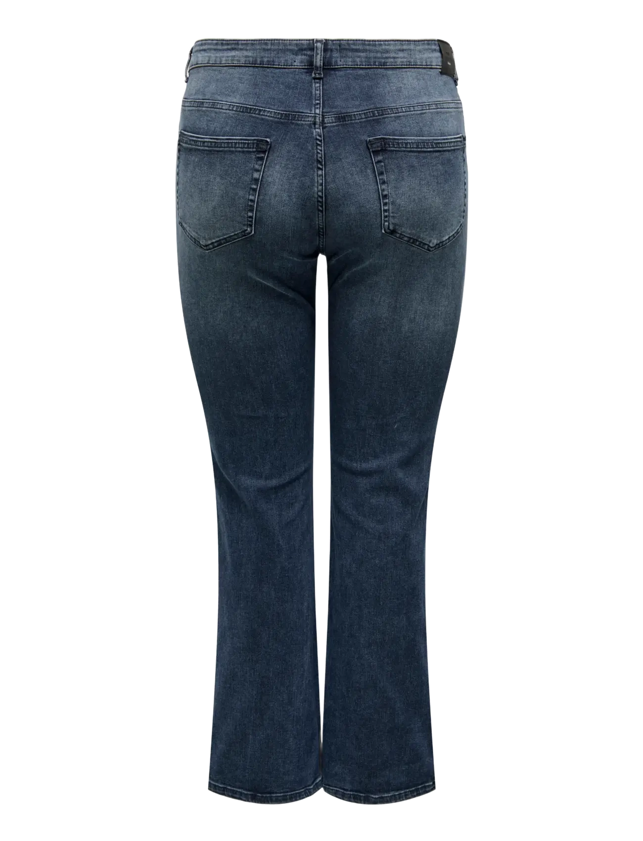 ONLY Carmakoma - CARWILLY HW FLARED DNM REA409 NOOS - schlaghosen - blue black denim - 2