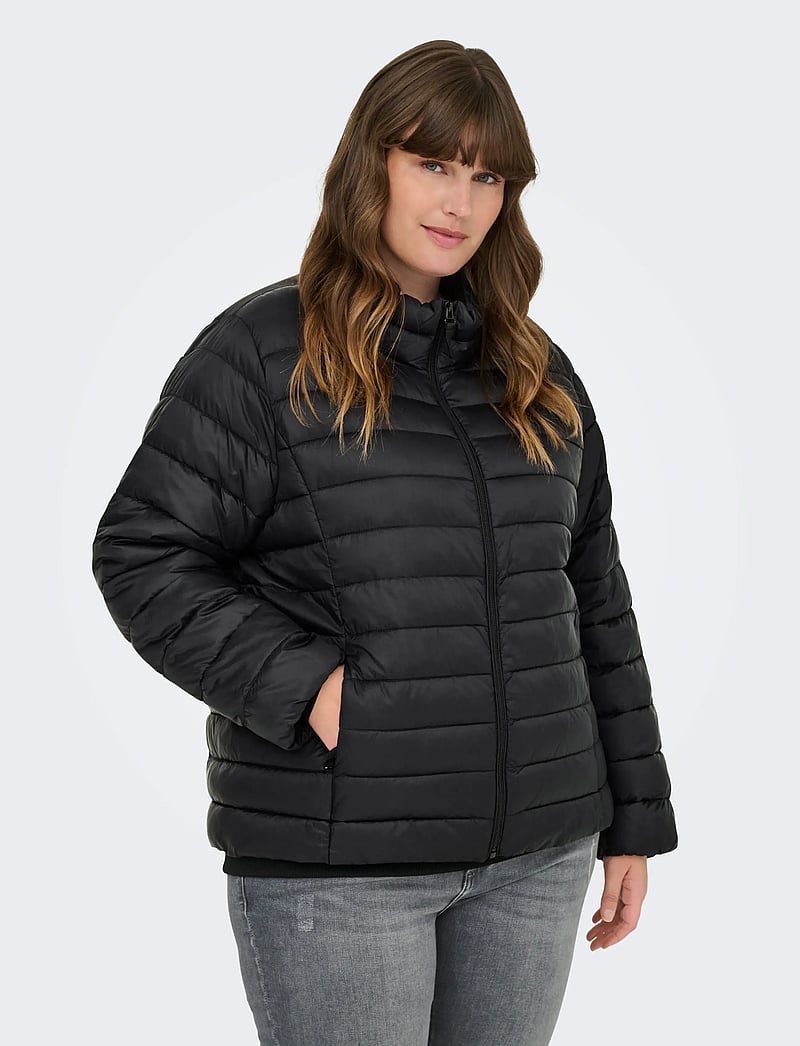 ONLY Carmakoma - CARTAHIA LW QUILTED JACKET OTW NOOS - steppjacken - black - 5