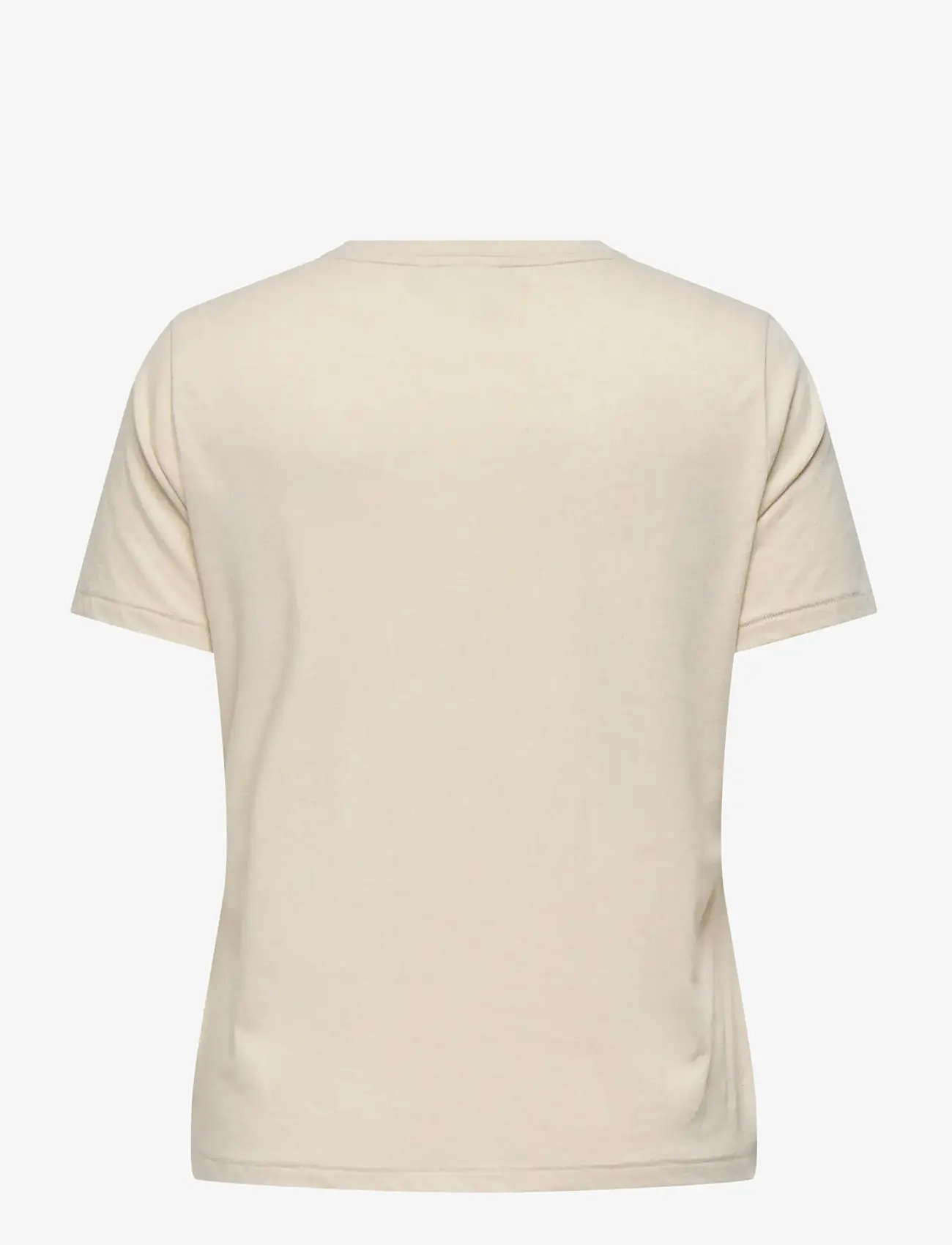 ONLY Carmakoma - CARPAYTON SS O-NECK JEANS TEE JRS - pumice stone - 2