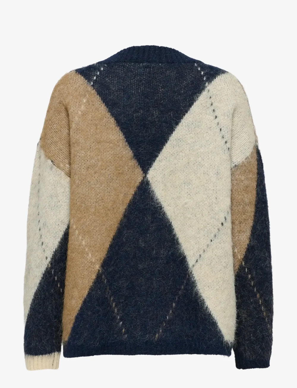 ONLY Carmakoma - CARNOEME JQ LS LIFE CARDI V-NECK KNT - koftor - night sky - 1