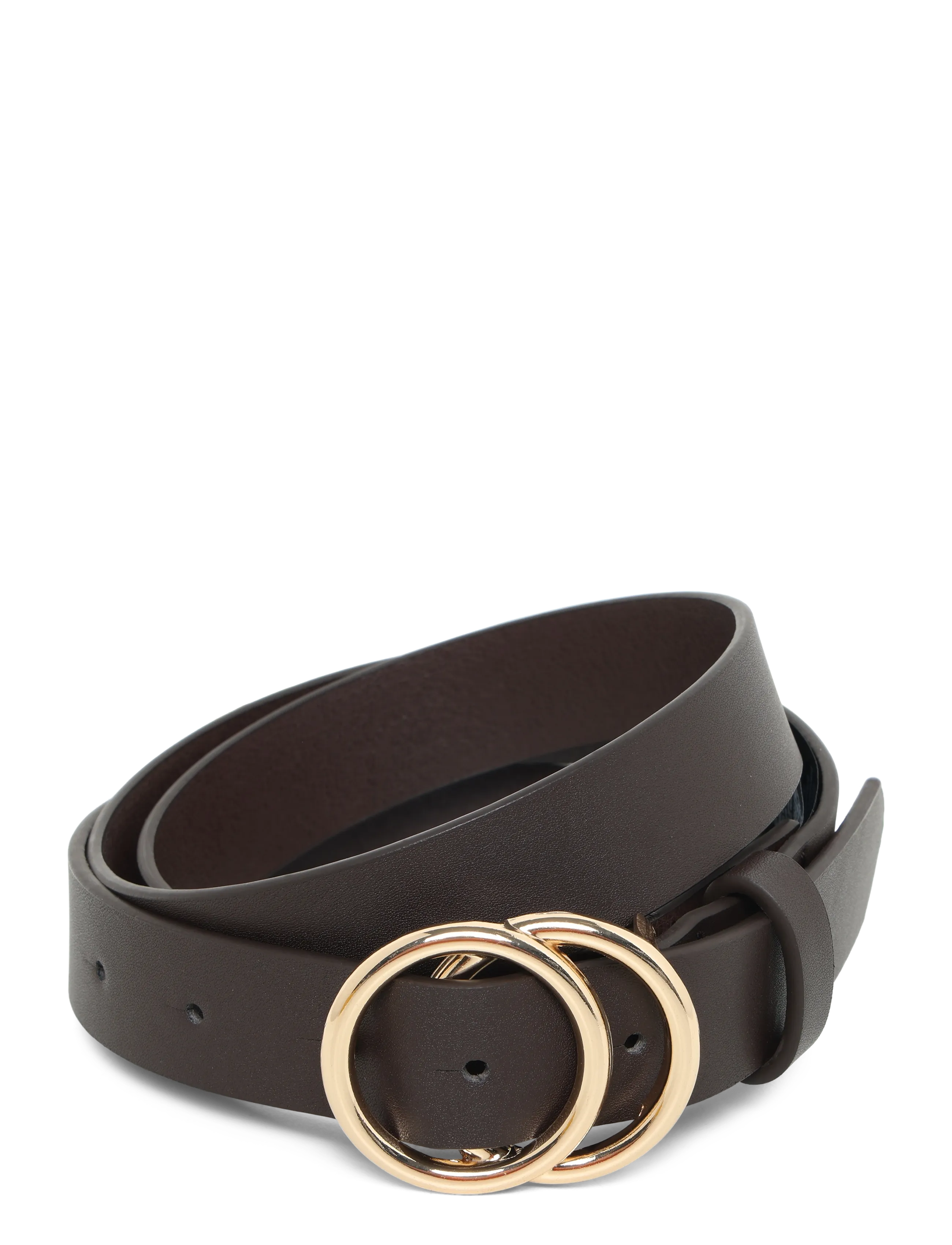 ONLY Carmakoma CARRASMI FAUX LEATHER JEANS BELT - Plus Size - COFFEE BEAN / brown