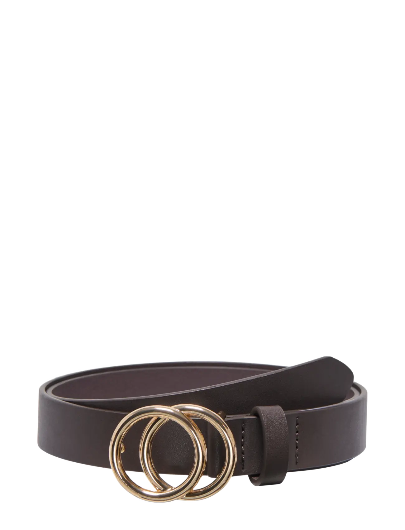 ONLY Carmakoma CARRASMI FAUX LEATHER JEANS BELT - Accessories - COFFEE BEAN / brown