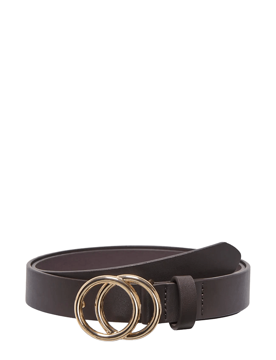 ONLY Carmakoma - CARRASMI FAUX LEATHER JEANS BELT - coffee bean - 0