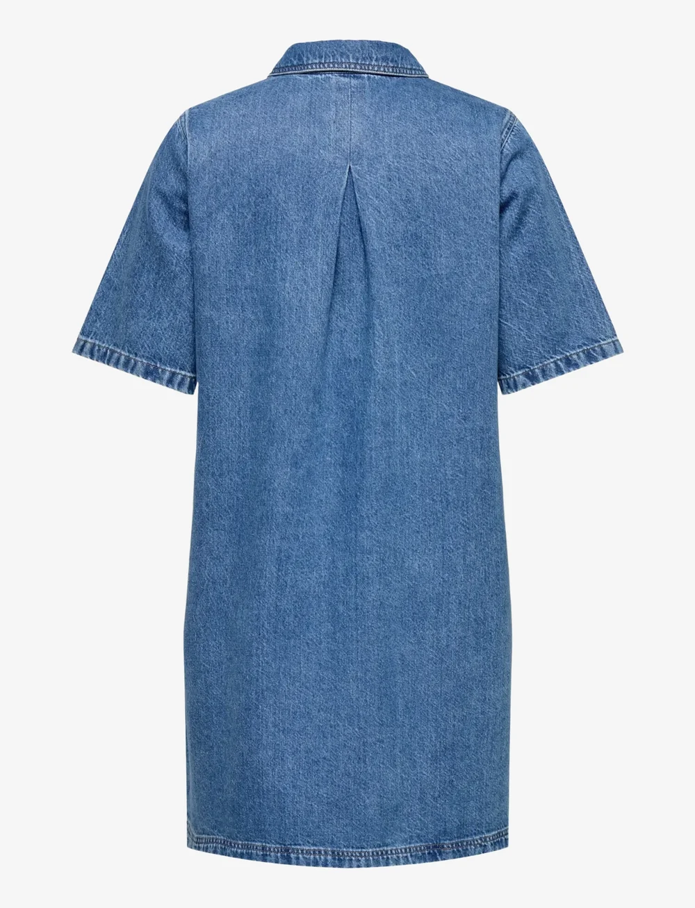 ONLY Carmakoma - CARGRY S/S KNEE DRESS DNM AZG - skjortklänningar - medium blue denim - 1