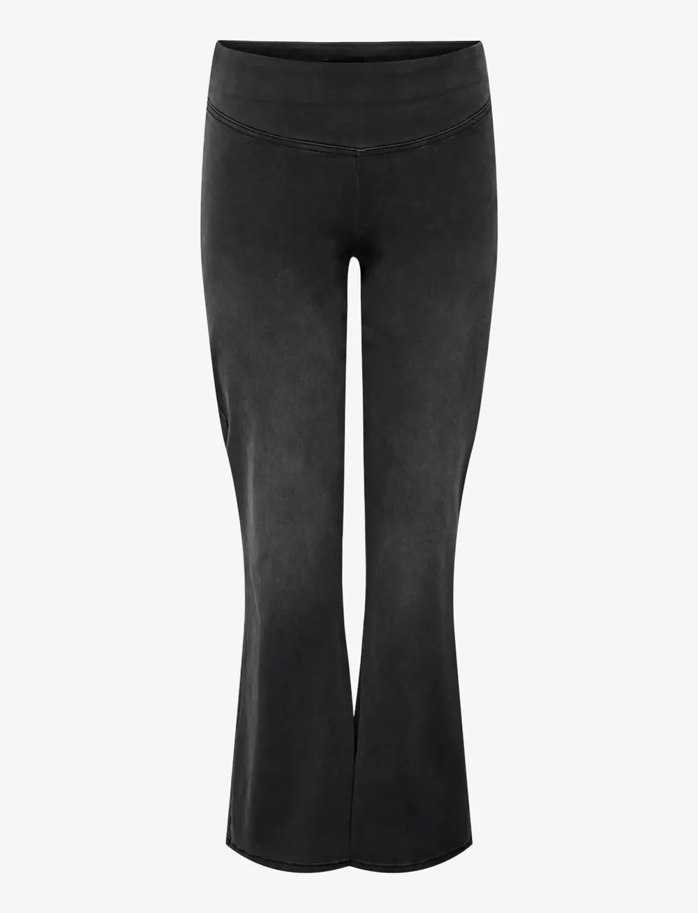 ONLY Carmakoma - CARROYAL MID WAIST FLARED LEGGING NOOS - dzwony - washed black - 1