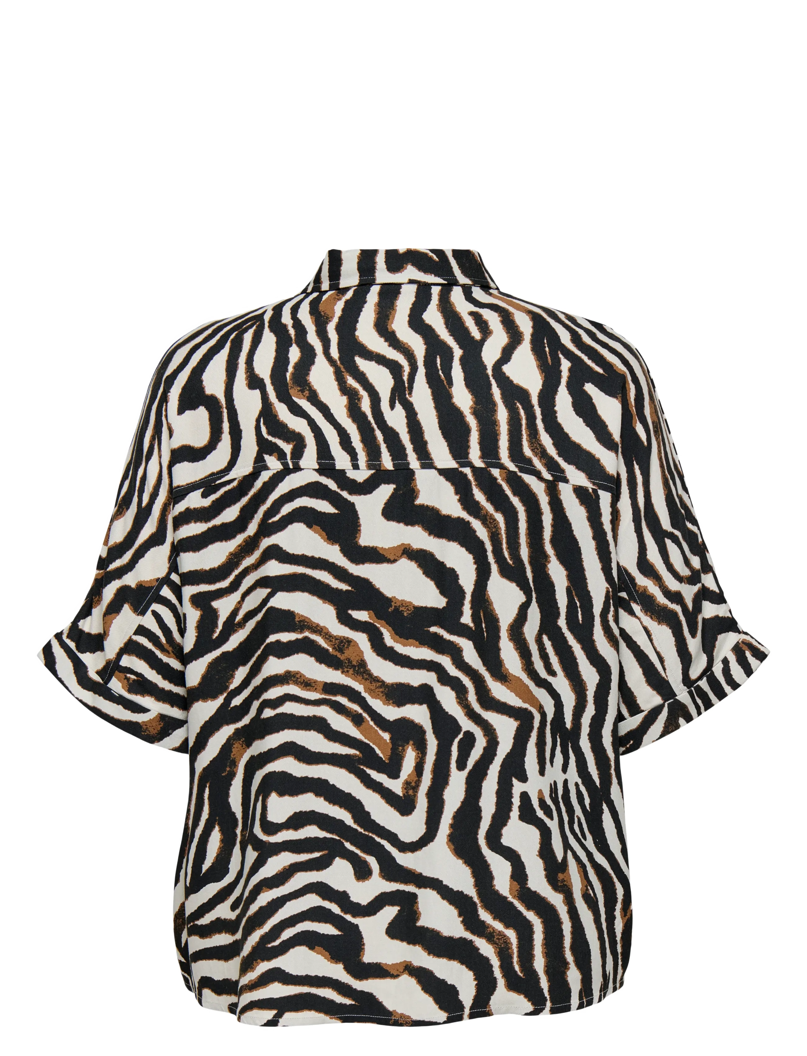 ONLY Carmakoma - CARBERTE LIFE 2/4 SHIRT AOP - pumice stone - 2
