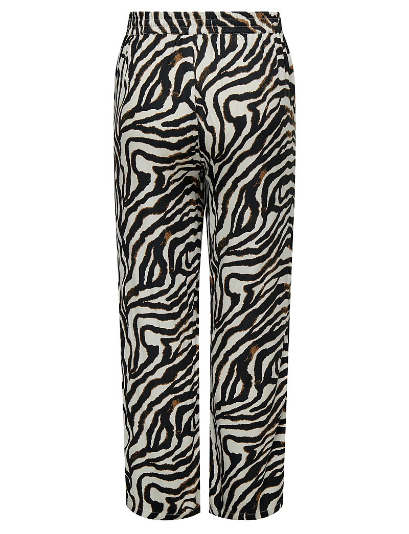 ONLY Carmakoma - CARBERTE PANTS AOP - raka byxor - pumice stone - 2