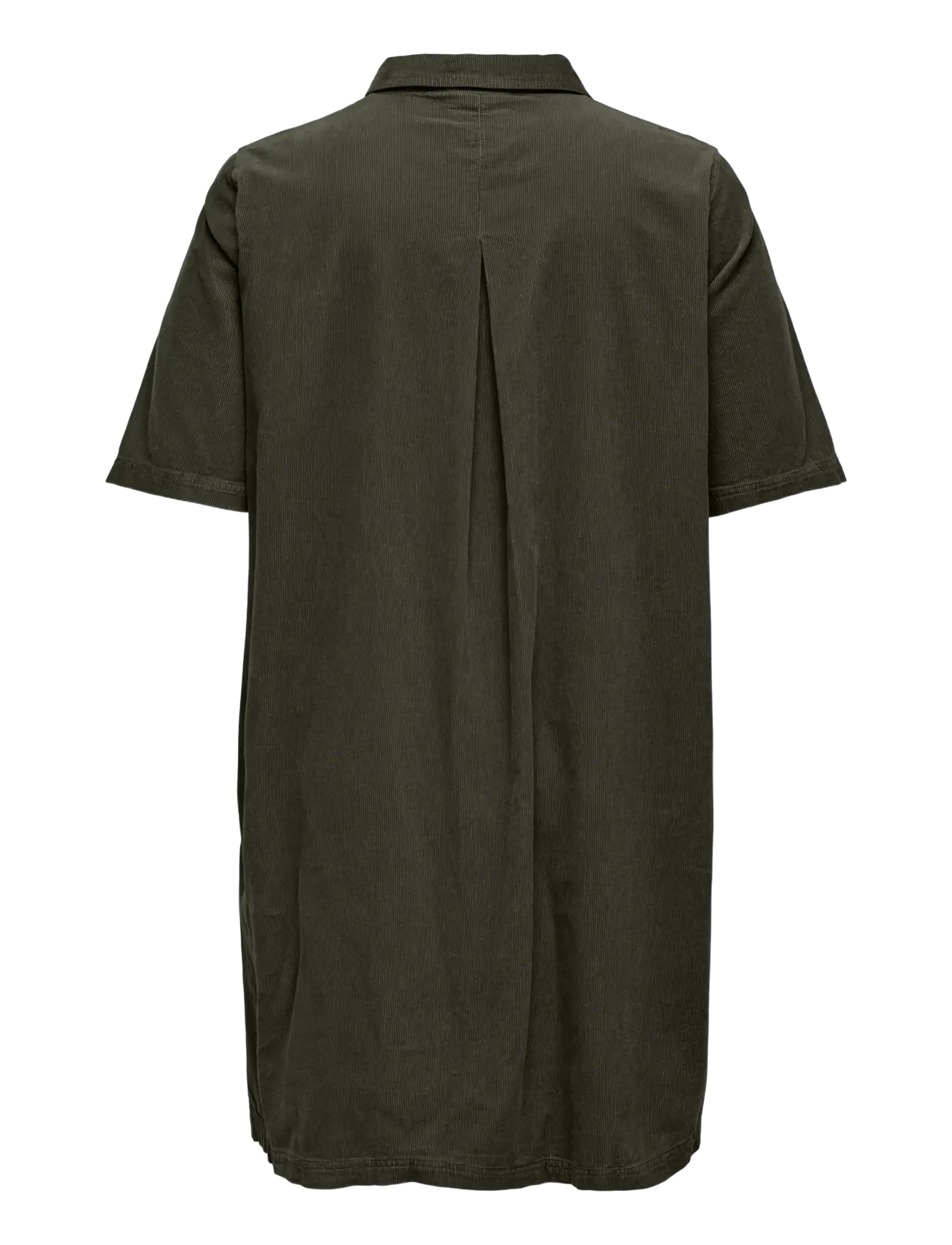 ONLY Carmakoma - CARGRY-NESSA S/S CORD DRESS PNT - forest night - 2