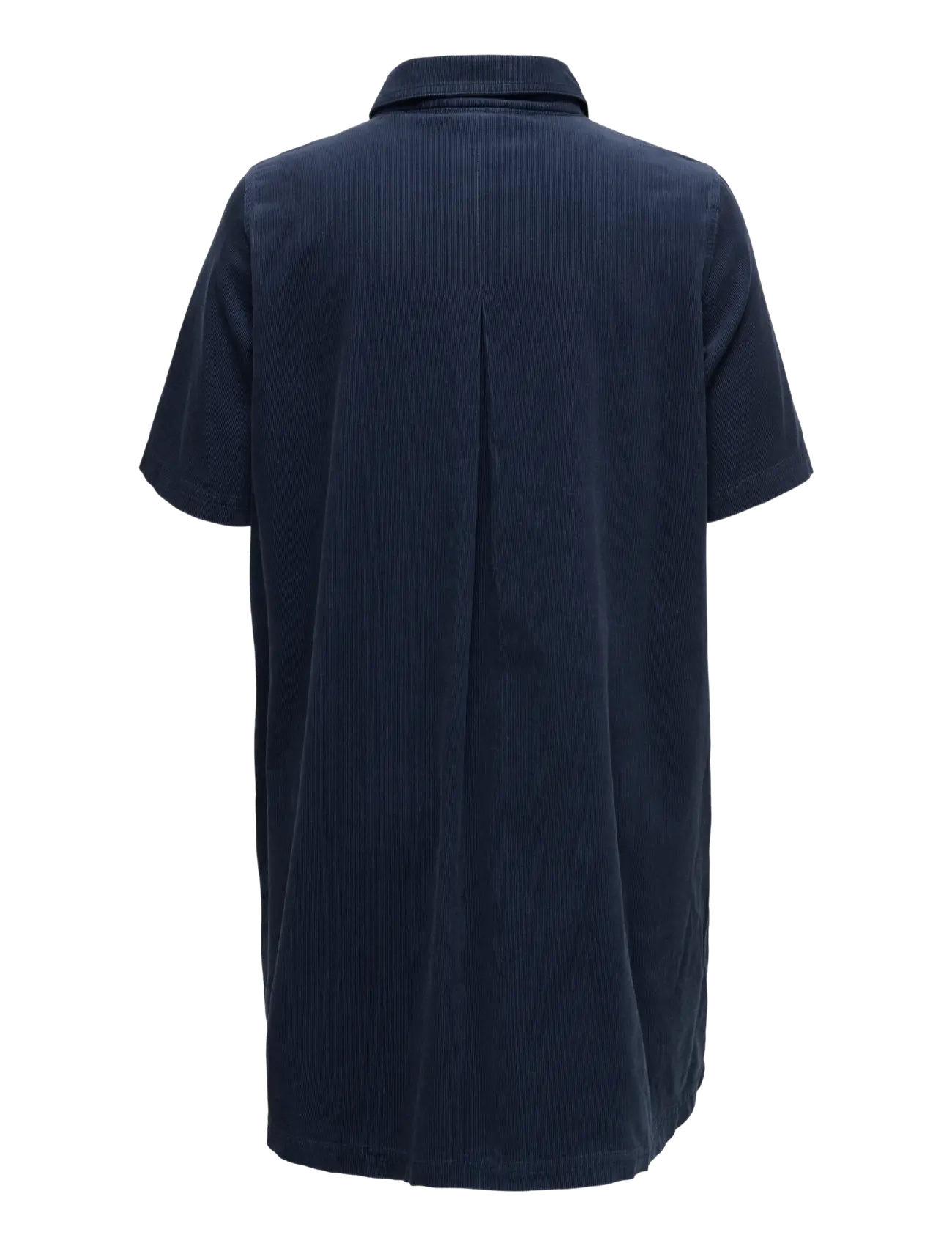 ONLY Carmakoma - CARGRY-NESSA S/S CORD DRESS PNT - skjortklänningar - navy blazer - 1