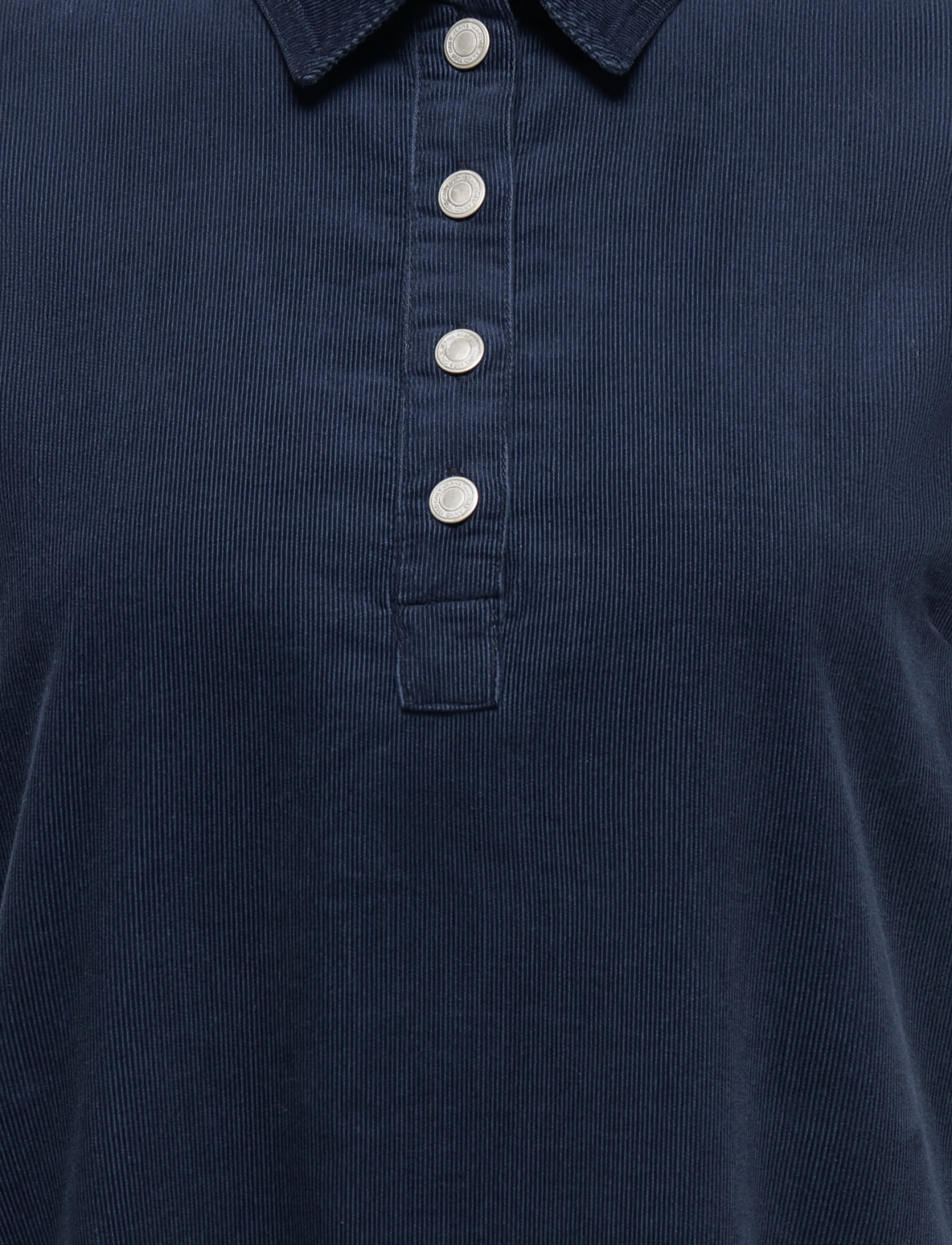ONLY Carmakoma - CARGRY-NESSA S/S CORD DRESS PNT - skjortklänningar - navy blazer - 2