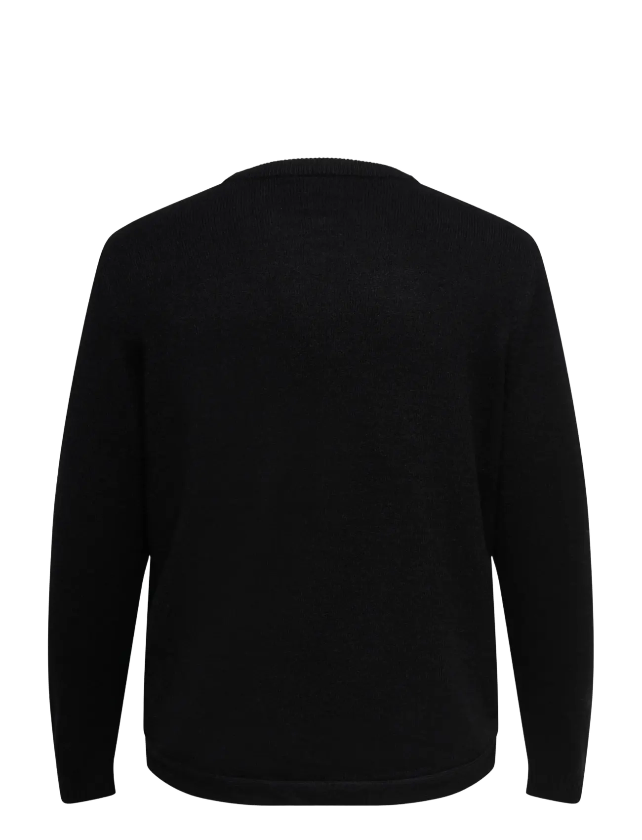 ONLY Carmakoma - CARMARGARETHA LS BUTTON PULLOVER KNT - pullover - black - 2