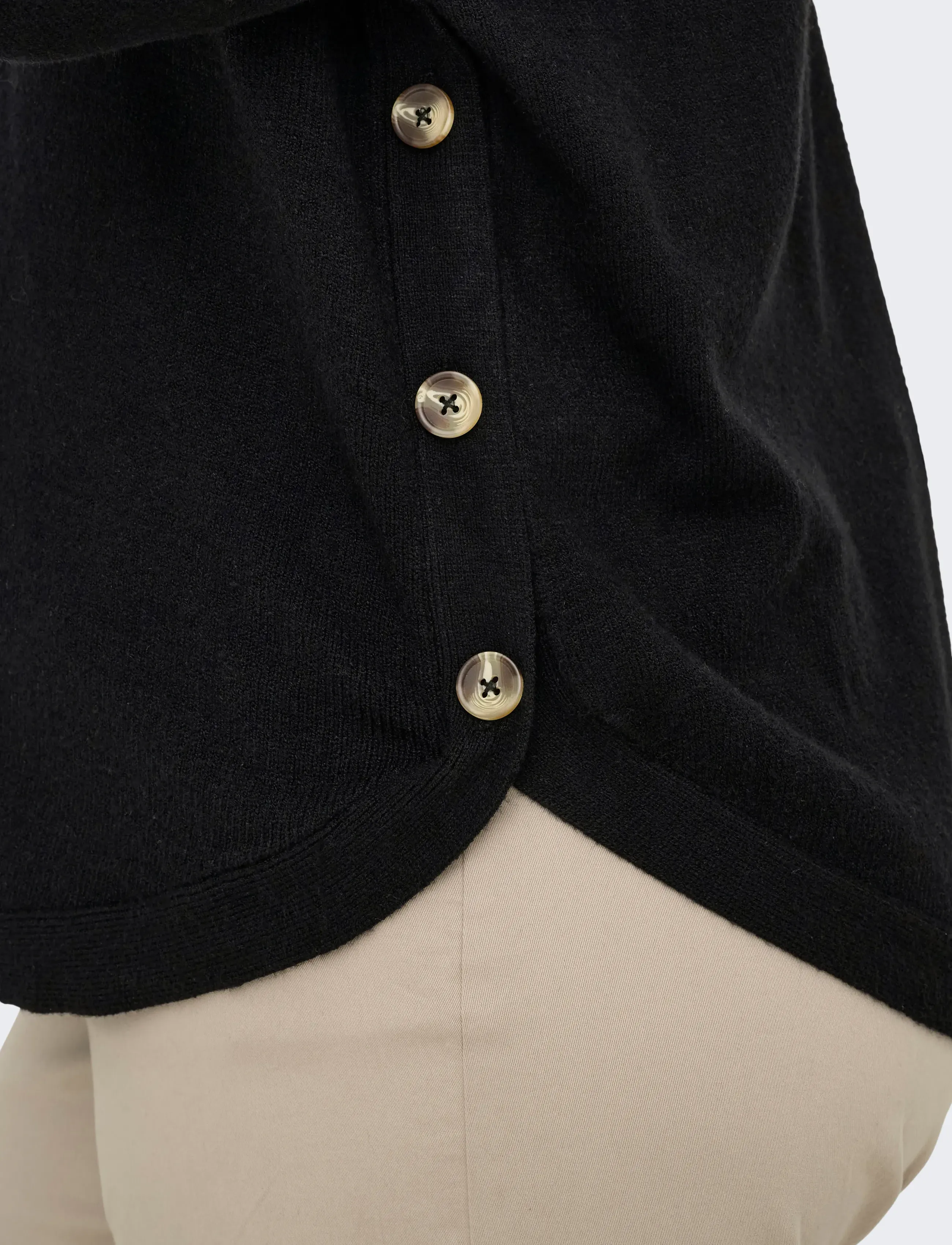 ONLY Carmakoma Carmargaretha Ls Button Pullover Knt stickade tröjor dam – bild 5