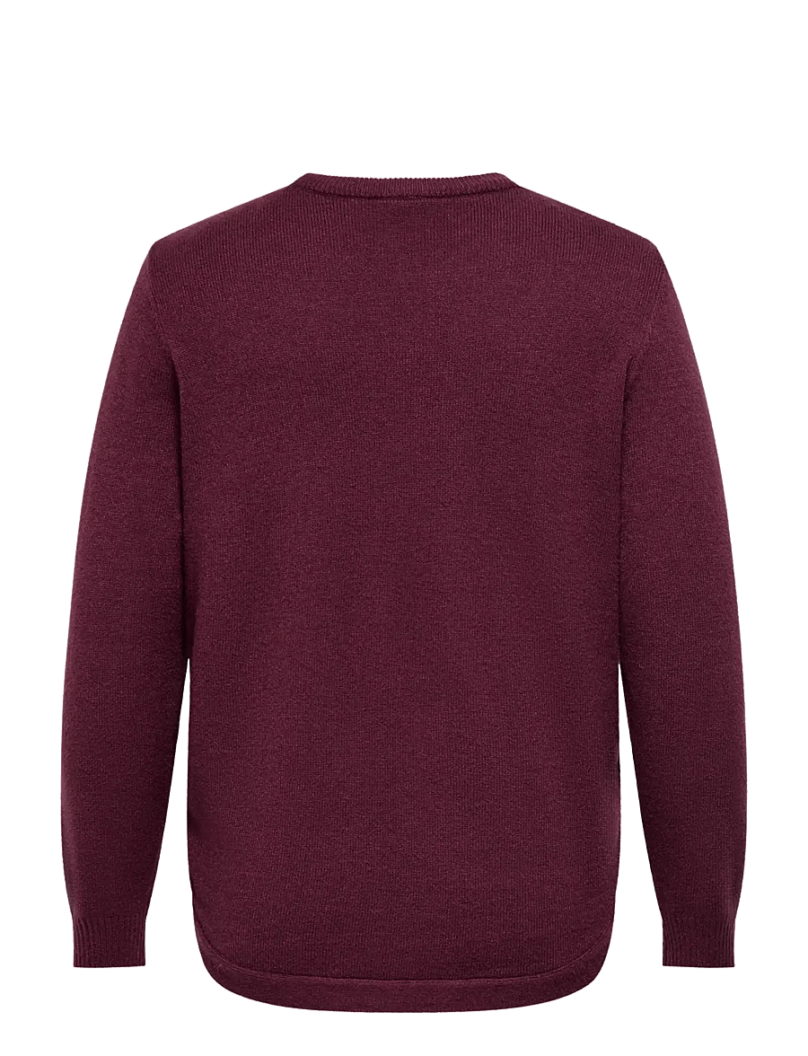 ONLY Carmakoma - CARMARGARETHA LS BUTTON PULLOVER KNT - pullover - fig - 1