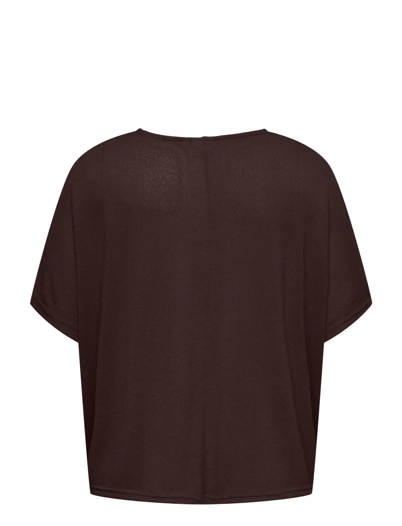 ONLY Carmakoma - CARTAMMI 3/4 V-NECK BATWING BLOUSE JRS - black coffee - 1