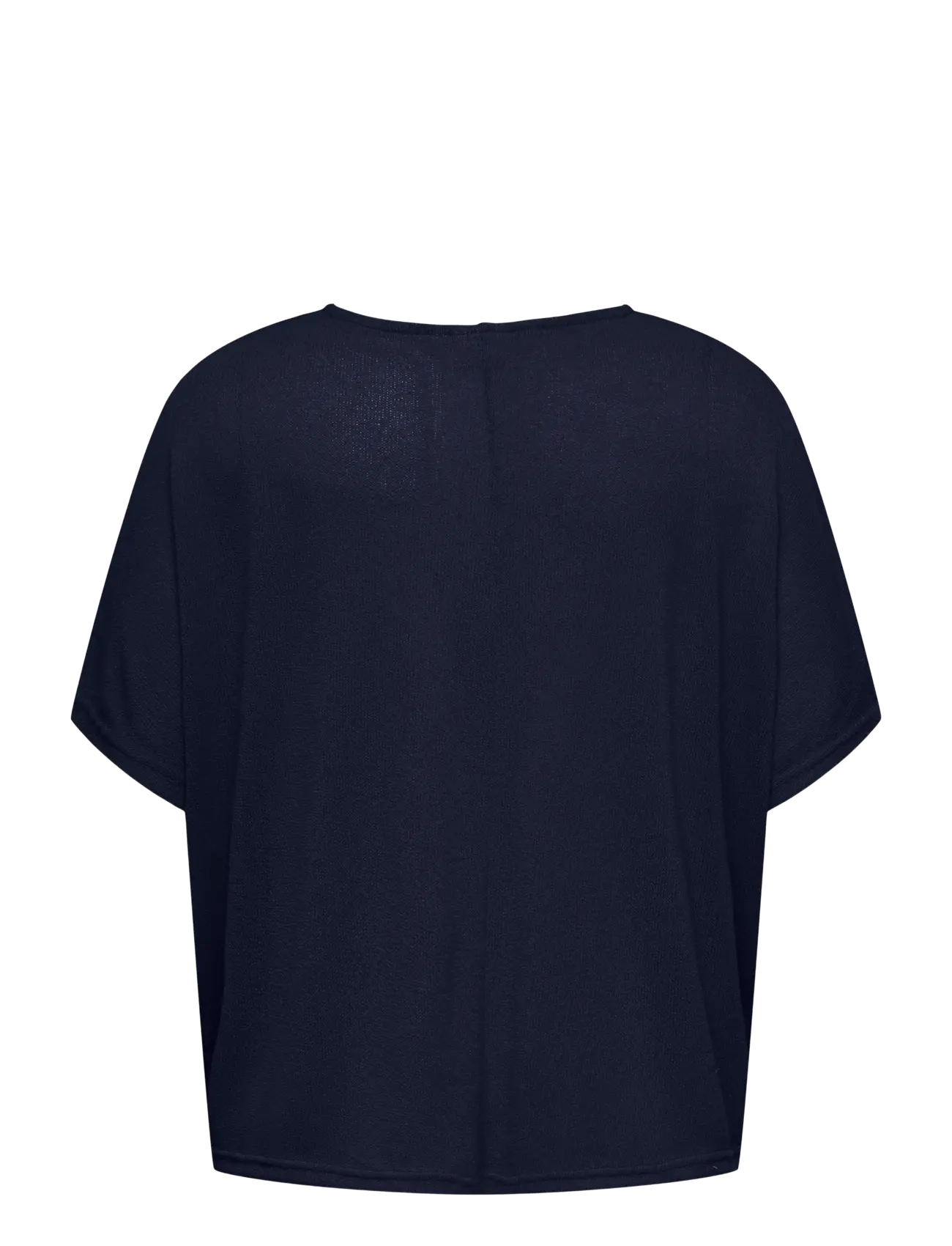 ONLY Carmakoma - CARTAMMI 3/4 V-NECK BATWING BLOUSE JRS - blouses met korte mouwen - night sky - 1