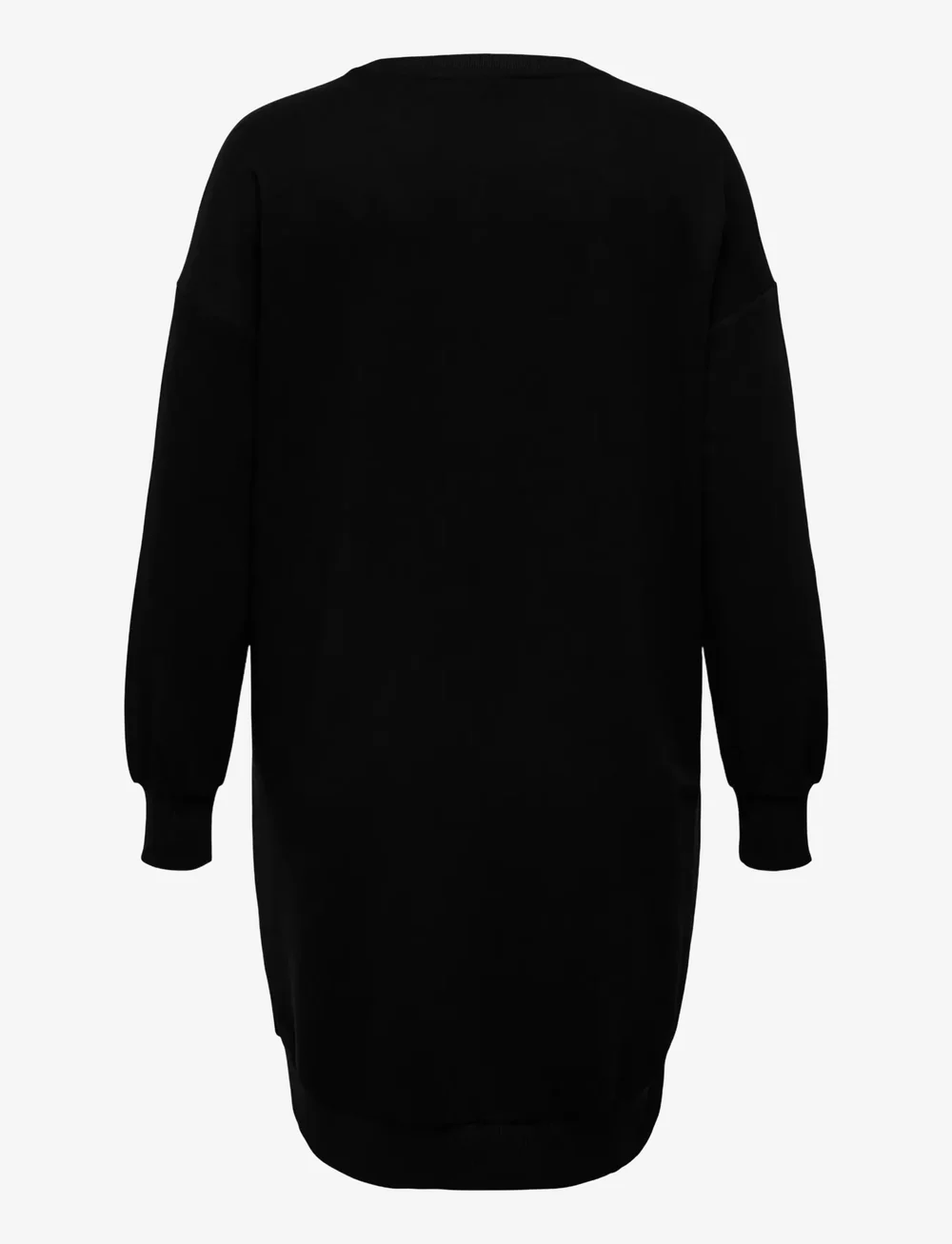 ONLY Carmakoma - CARSANTA XMAS L/S O-NECK SWEAT DRESS JRS - vabaaja kleidid - black - 1