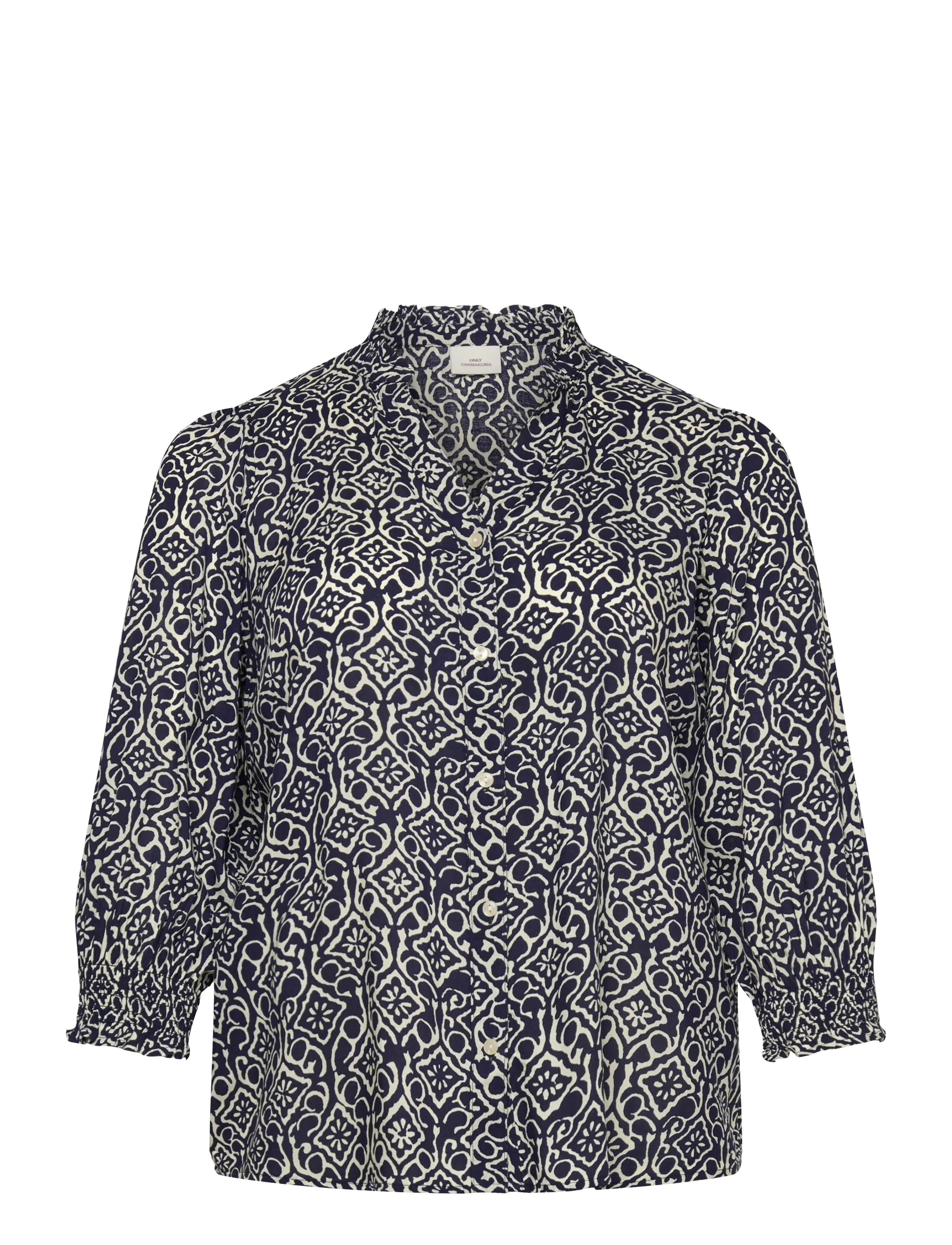 ONLY Carmakoma CARRAYA 3/4 SHIRT WVN NOOS - Pluusid ja särgid - NIGHT SKY / navy