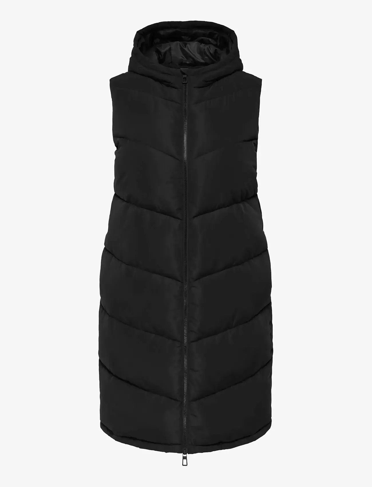 ONLY Carmakoma - CARALINA LONG WAISTCOAT OTW - vårjackor - black - 1
