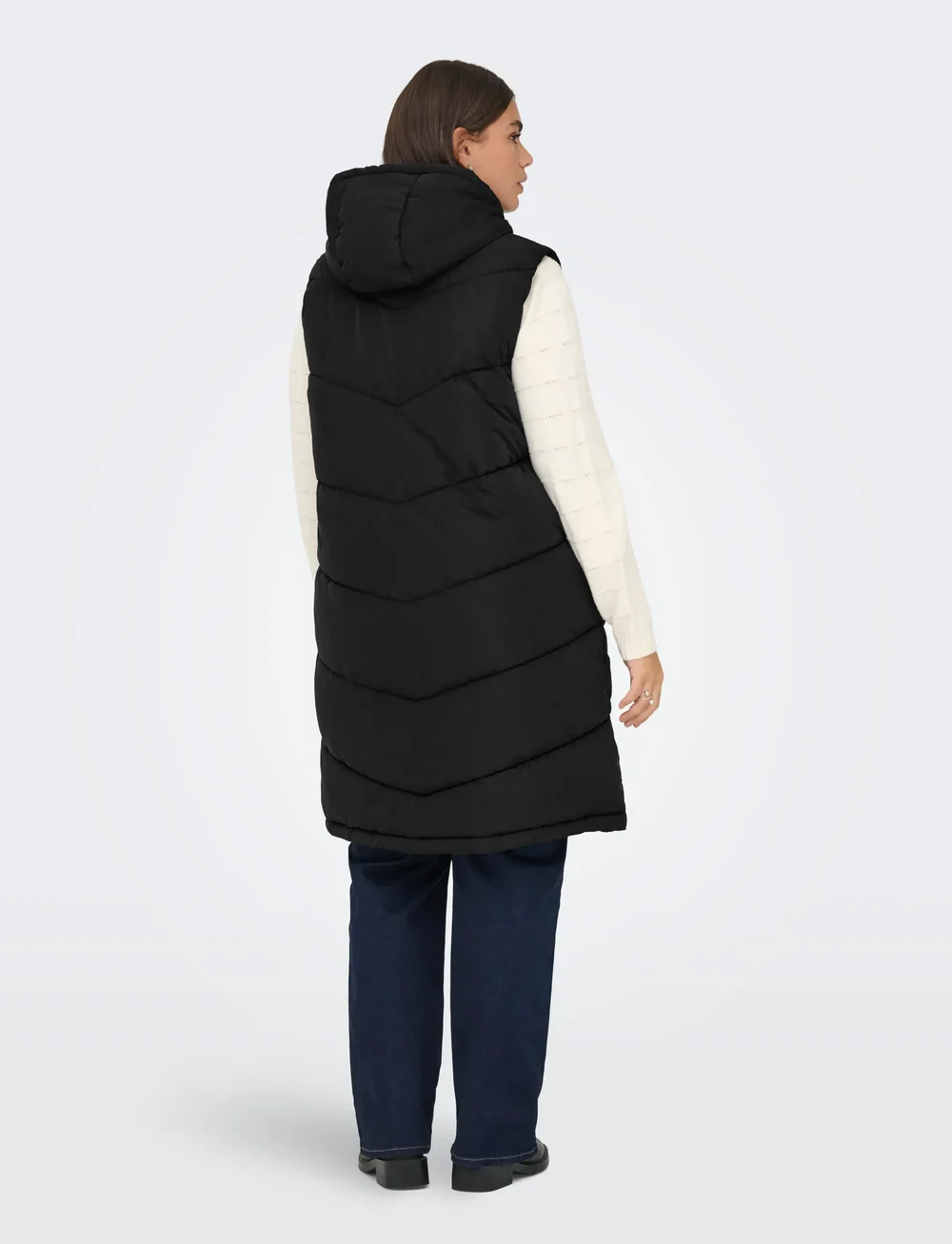 ONLY Carmakoma - CARALINA LONG WAISTCOAT OTW - höstjackor - black - 3