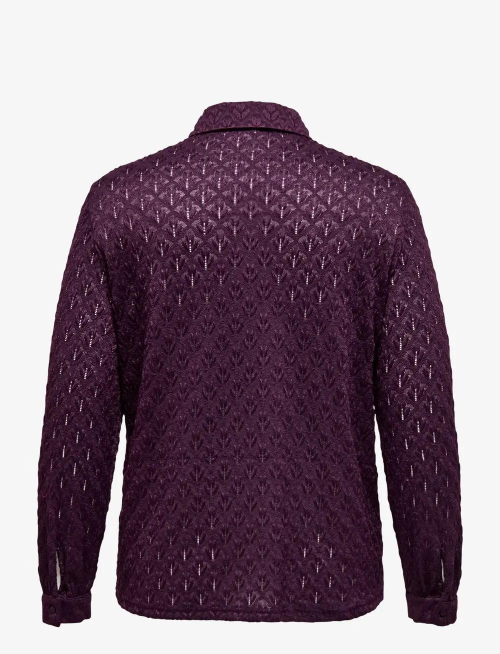 ONLY Carmakoma - CARAUBREY L/S SHIRT JRS - pikkade varrukatega särgid - winetasting - 1