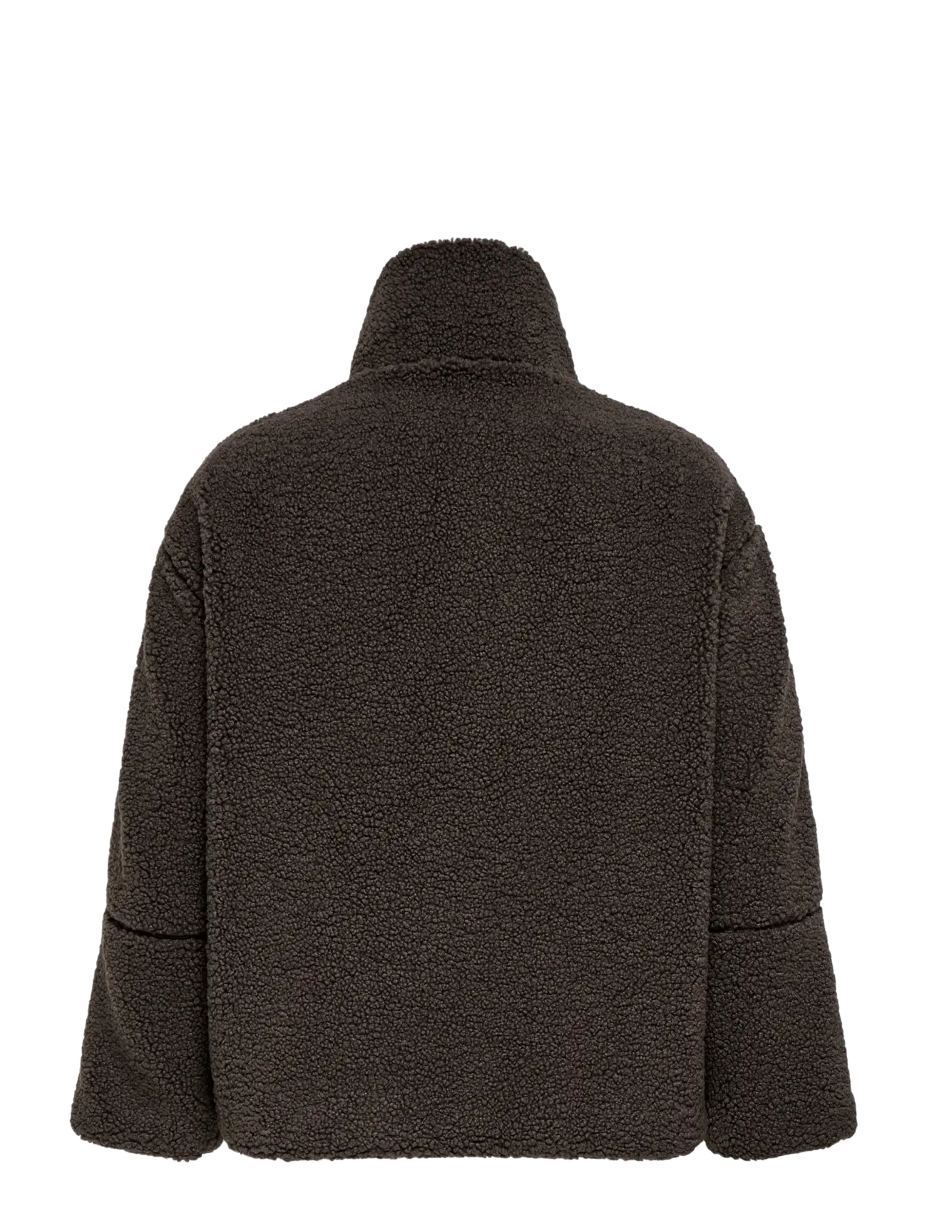 ONLY Carmakoma - CARASPEN TEDDY JACKET OTW NOOS - steppjacken - coffee bean - 2