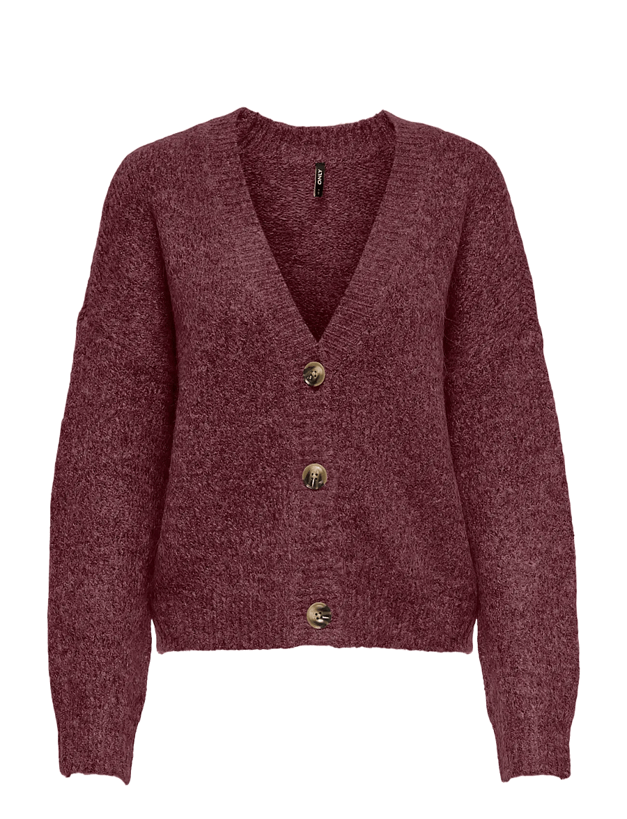 ONLY Carmakoma - CARZOEY L/S CARDIGAN KNT NOOS - gilets - port royale - 1