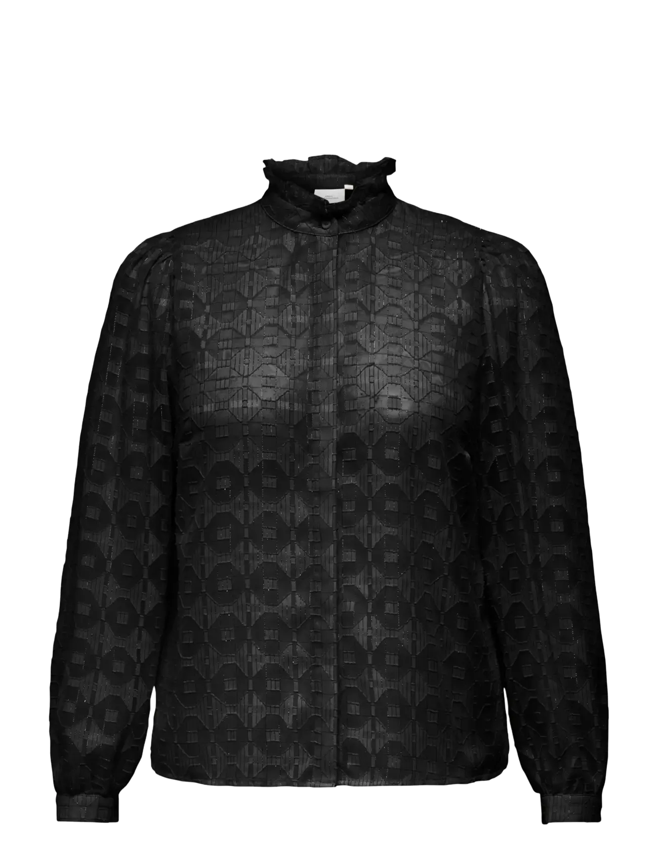 ONLY Carmakoma CARCHLOEY L/S SHIRT WVN - ONLY Carmakoma - BLACK / black