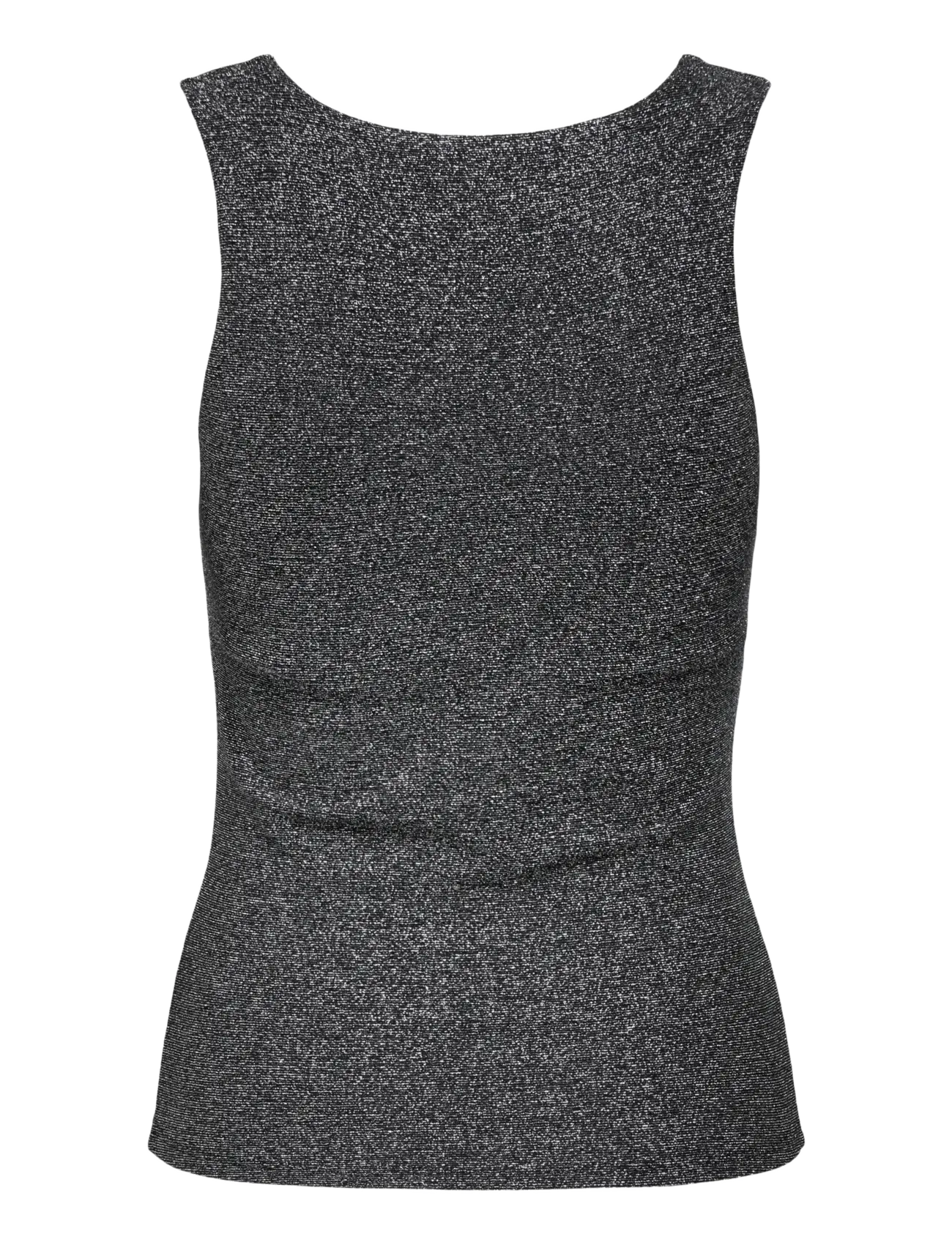 ONLY Carmakoma - CAREA GLITTER S/L 2-WAYS TOP JRS NOOS - black - 1