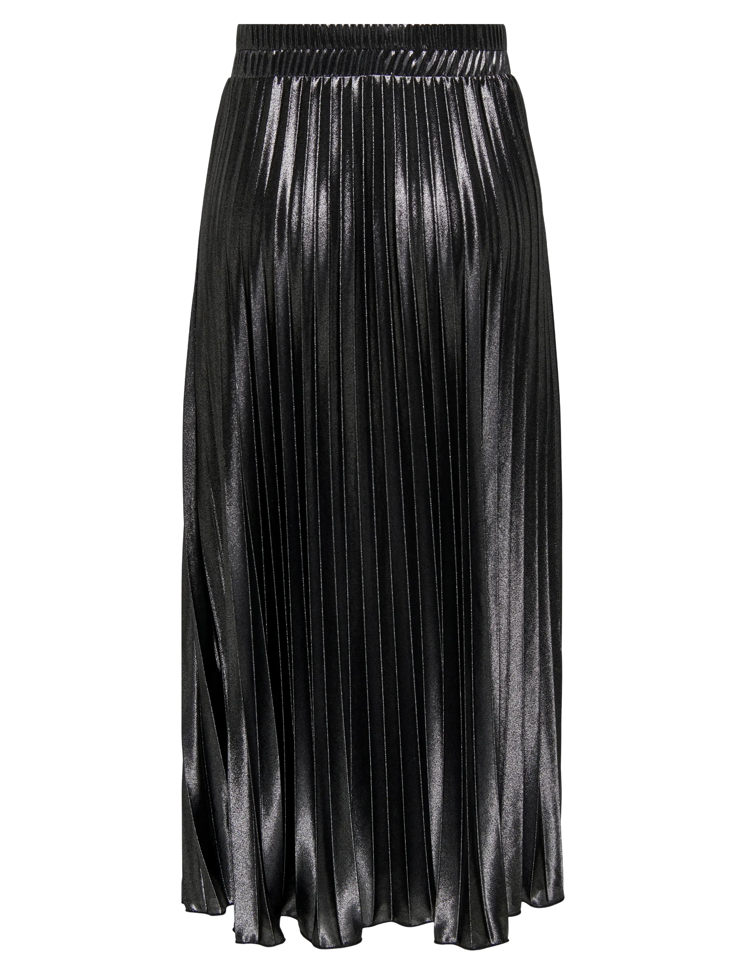 ONLY Carmakoma - CARLYON PLEATED SHINE SKIRT JRS NOOS - maxi röcke - black - 2