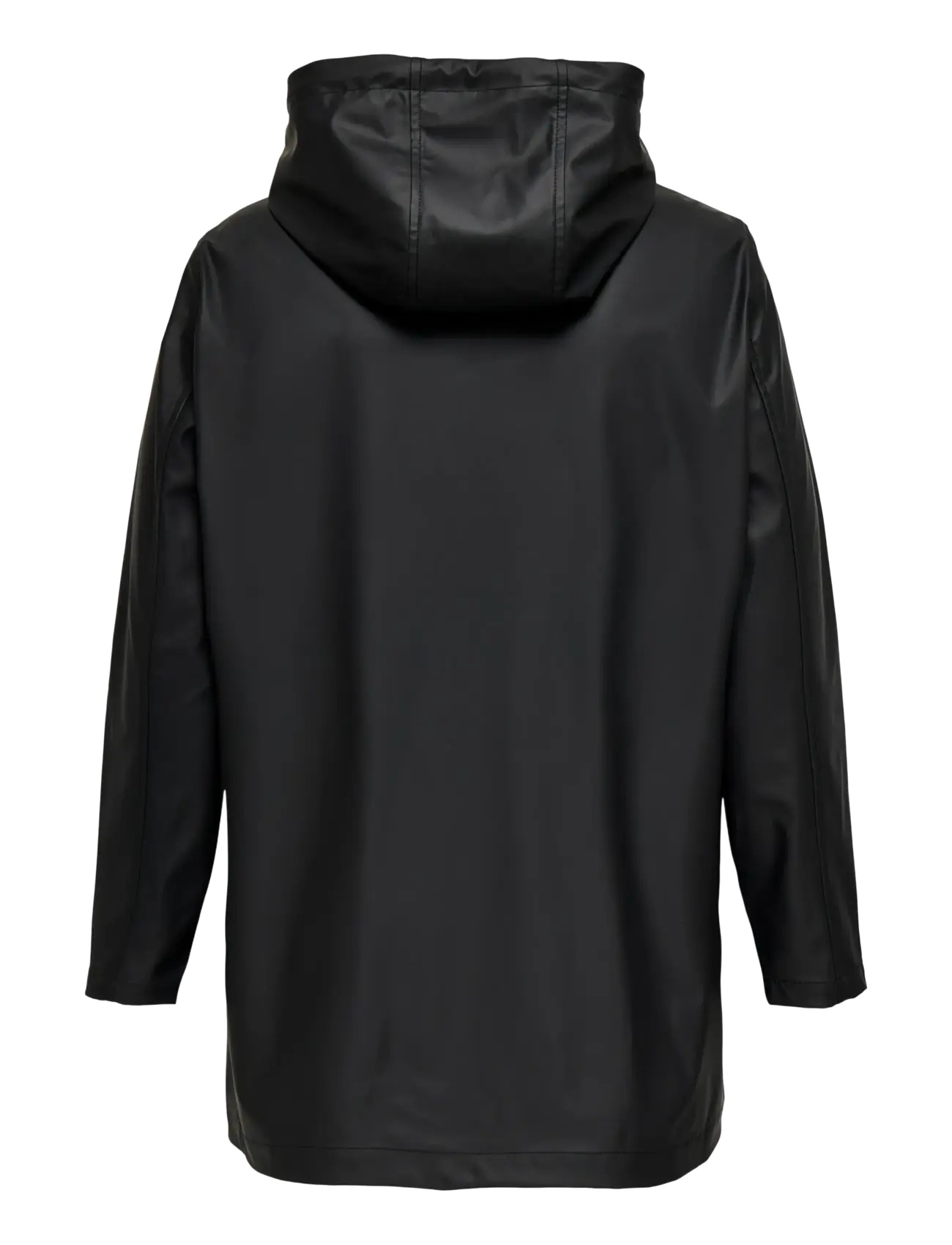 ONLY Carmakoma - CARELISA RAINCOAT ZIP OTW NOOS - regenmäntel - black - 2