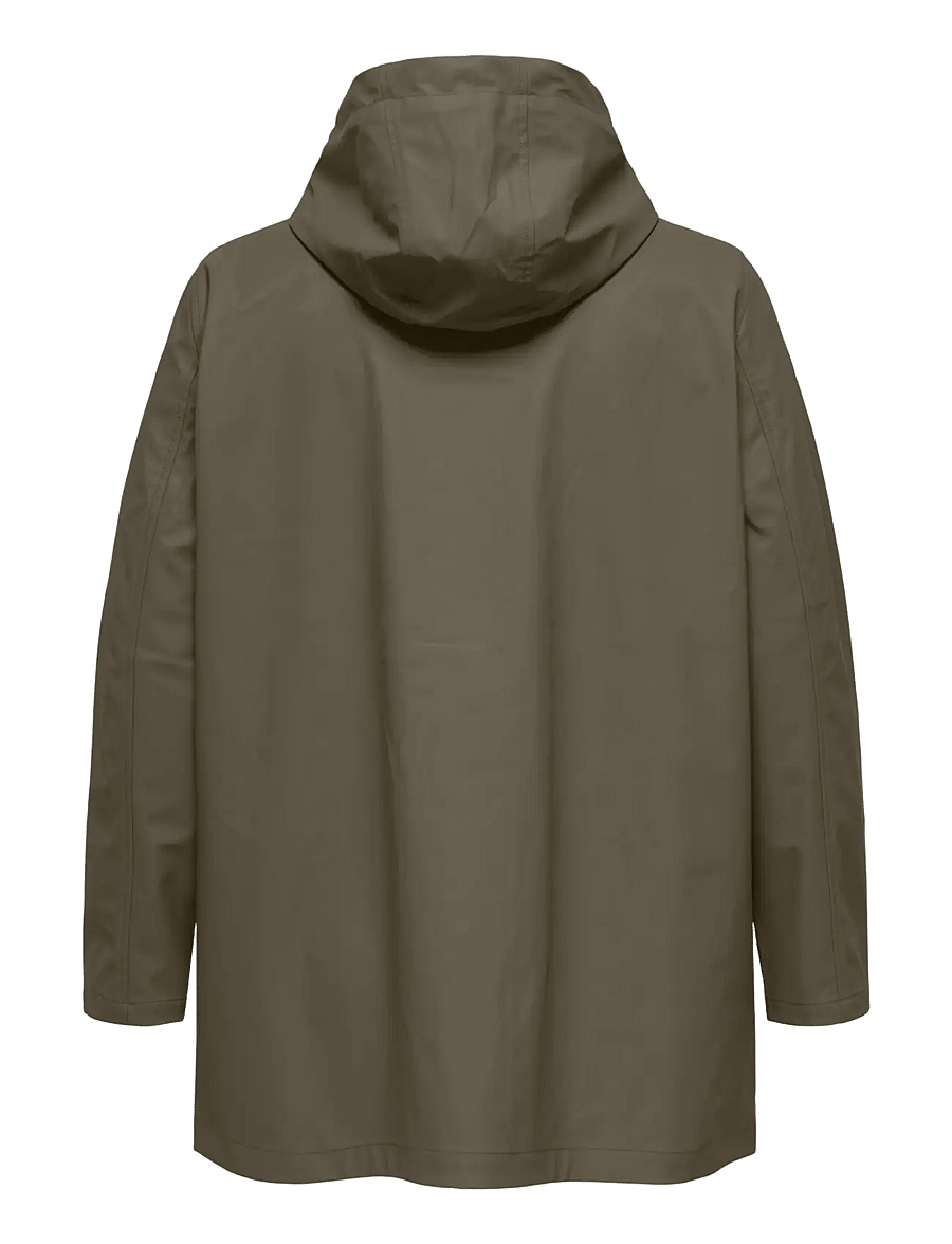 ONLY Carmakoma - CARELISA RAINCOAT ZIP OTW NOOS - płaszcze przeciwdeszczowe - kalamata - 1