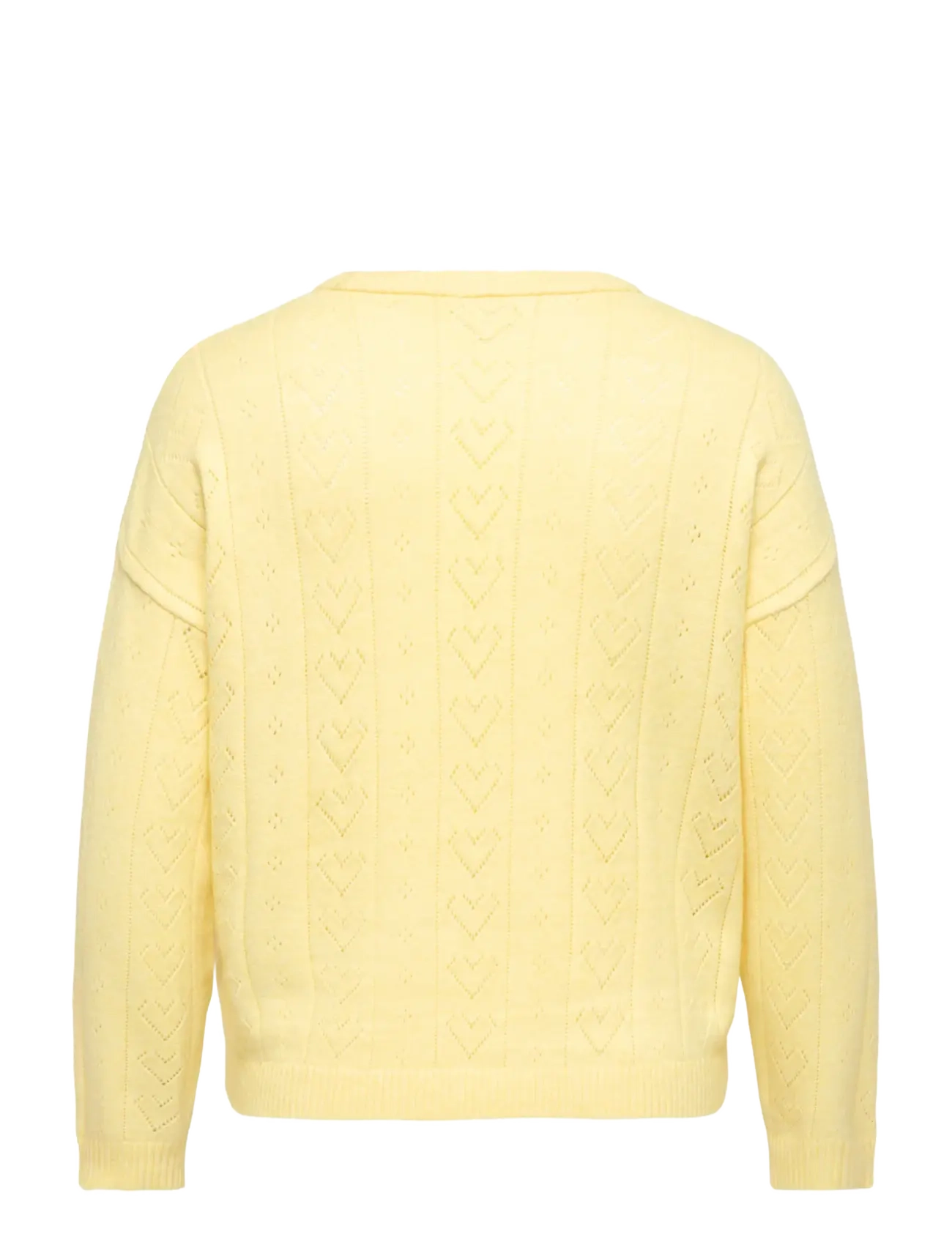 ONLY Carmakoma - CARISA LIFE LS STRUCTURE BOXY O-NECK KNT - pullover - sunlight - 2