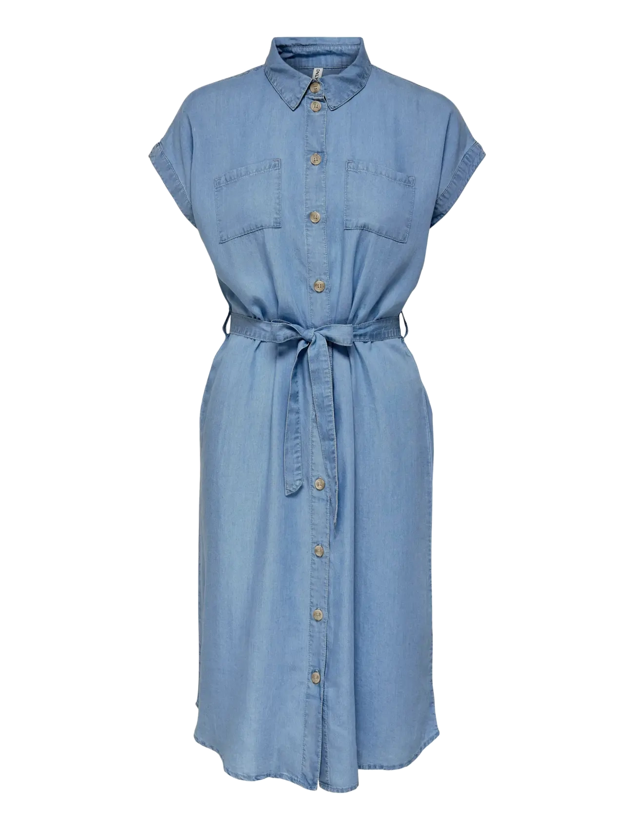 ONLY Carmakoma CARPEMA HANNOVER SS DNM SH DRESS NOOS - Hemdkleider - MEDIUM BLUE DENIM / blue