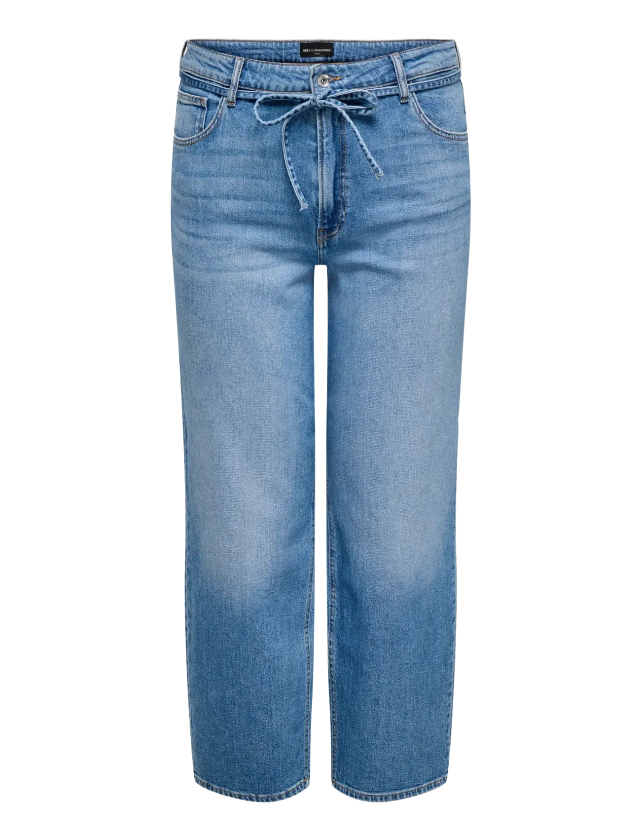 ONLY Carmakoma CARGIANNA MW STRAIGHT AZ751 DNM NOOS - Denimtøj - MEDIUM BLUE DENIM / blue