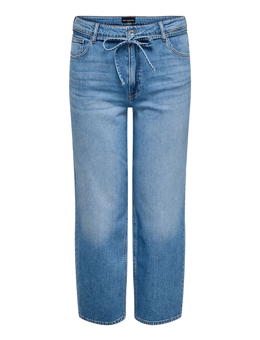 ONLY Carmakoma - CARGIANNA MW STRAIGHT AZ751 DNM NOOS - straight jeans - medium blue denim - 1