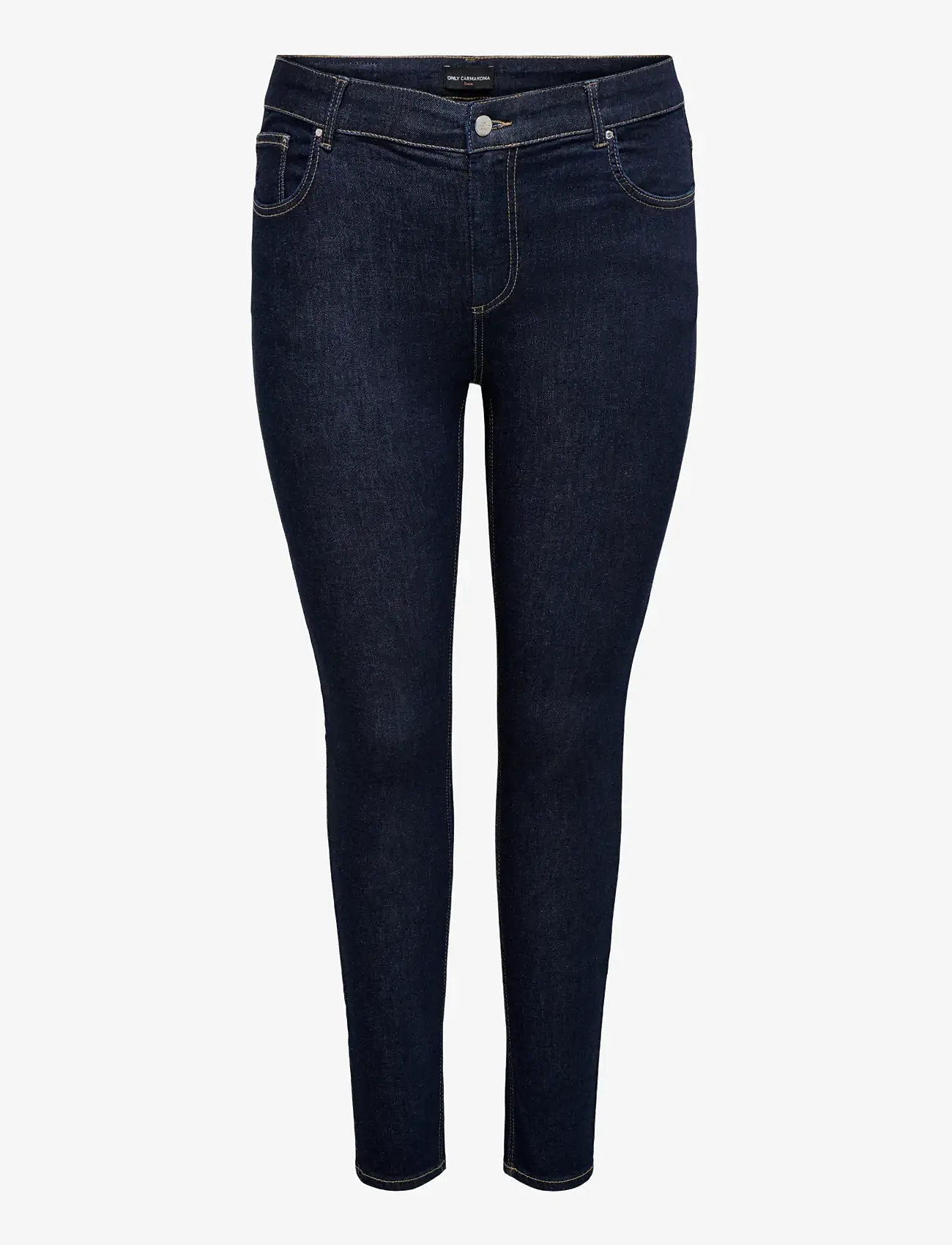 ONLY Carmakoma - CARWILLY REG SKINNY JEANS PIM1005 - skinny jeans - dark blue denim - 1