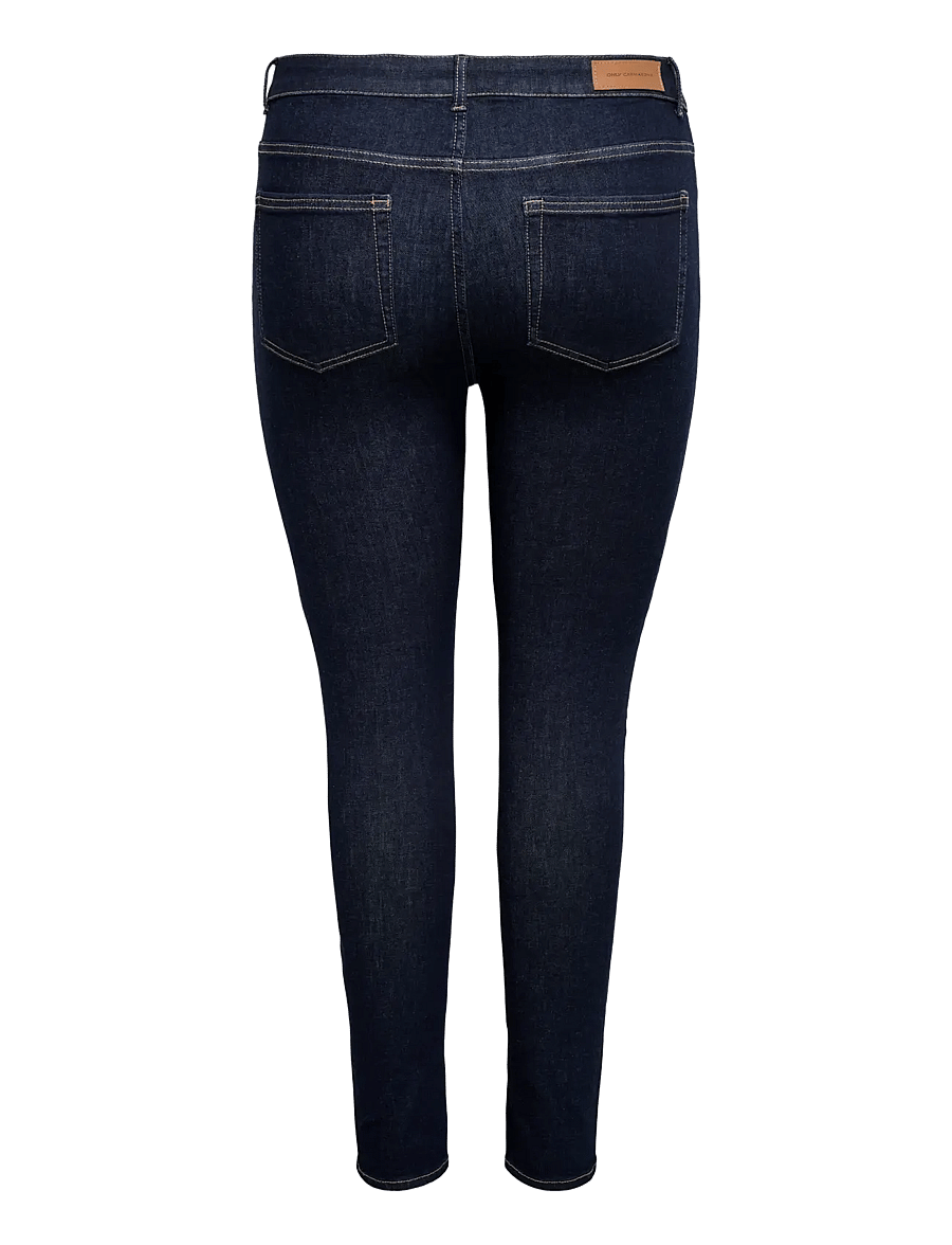 ONLY Carmakoma - CARWILLY REG SKINNY JEANS PIM1005 - jeans skinny - dark blue denim - 2