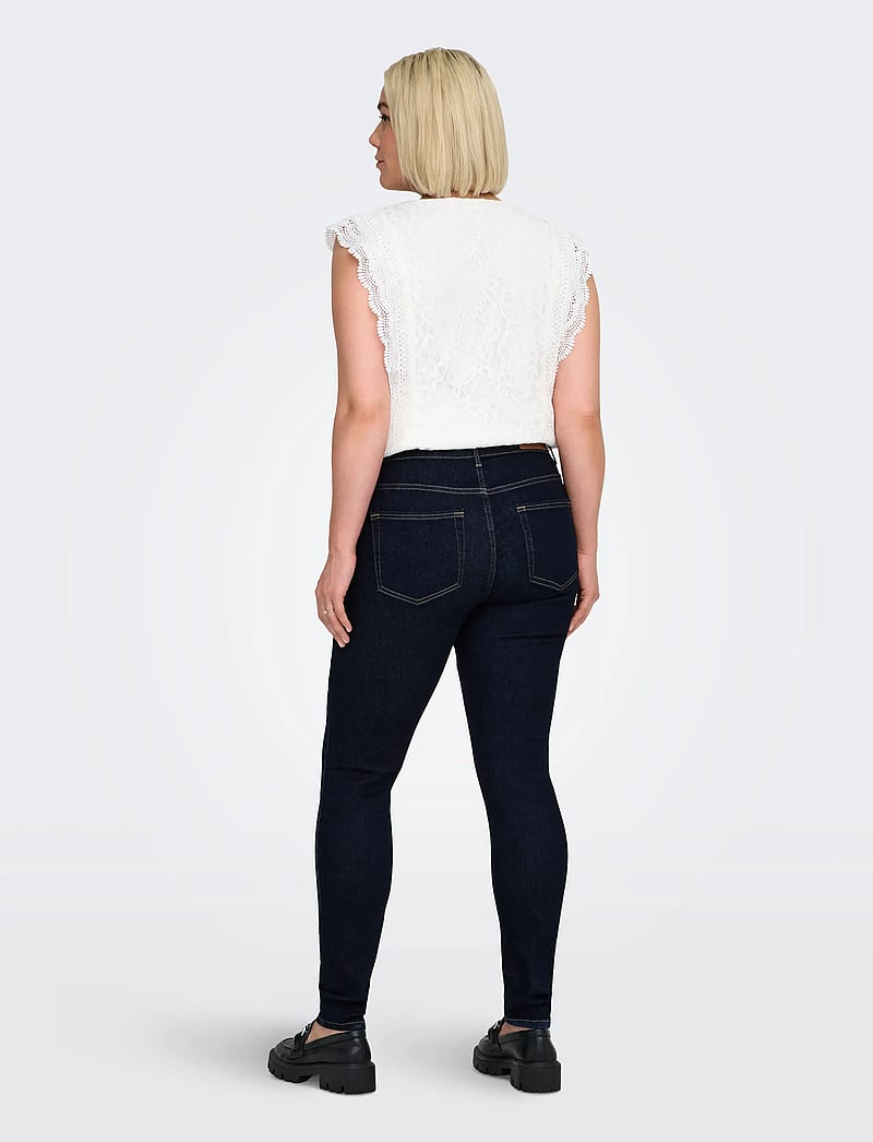 ONLY Carmakoma - CARWILLY REG SKINNY JEANS PIM1005 - skinny jeans - dark blue denim - 3