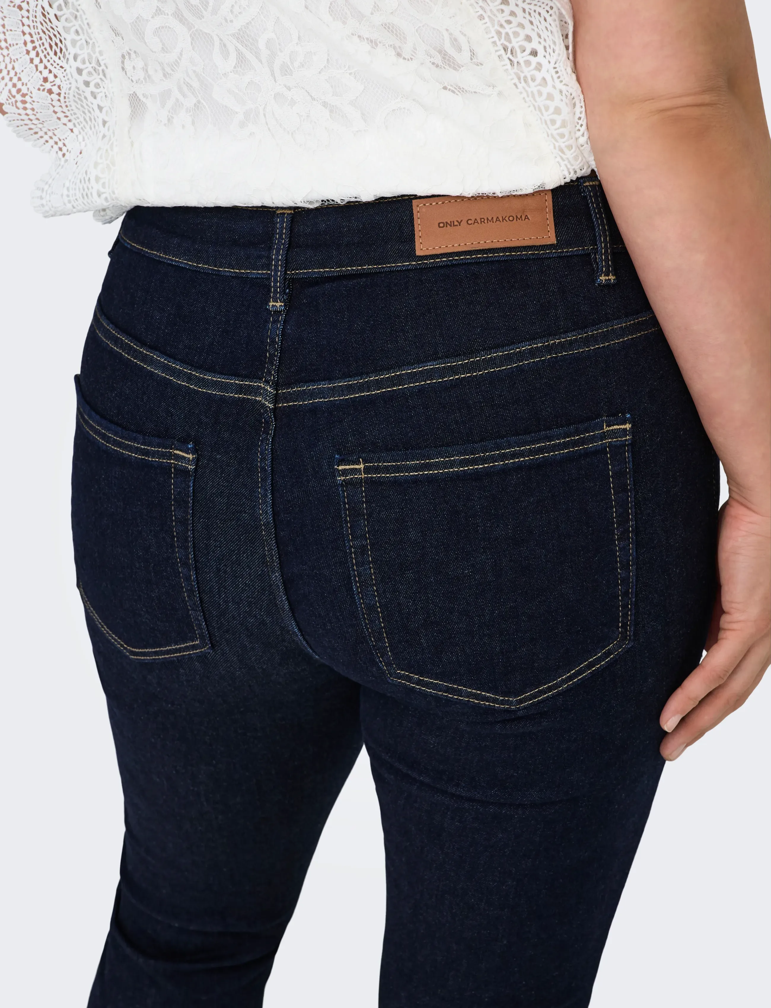 ONLY Carmakoma Carwilly Reg Skinny Jeans Pim1005 dam – bild 5